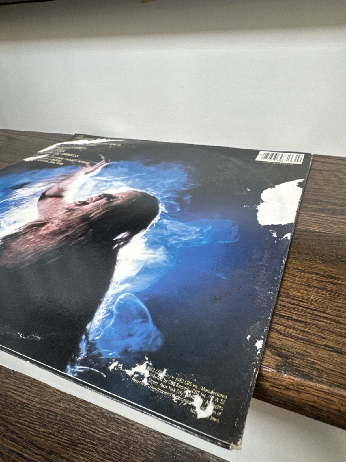 OZZY OSBOURNE Vinyl Bark At The Moon LP Original 1983 CBS Record SEE VIDEO