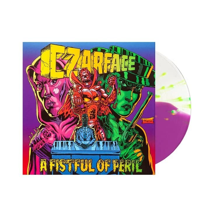 Czarface – A FISTFUL OF PERIL – CLEAR / PURPLE SPLIT Color Vinyl LP NEW & SEALED