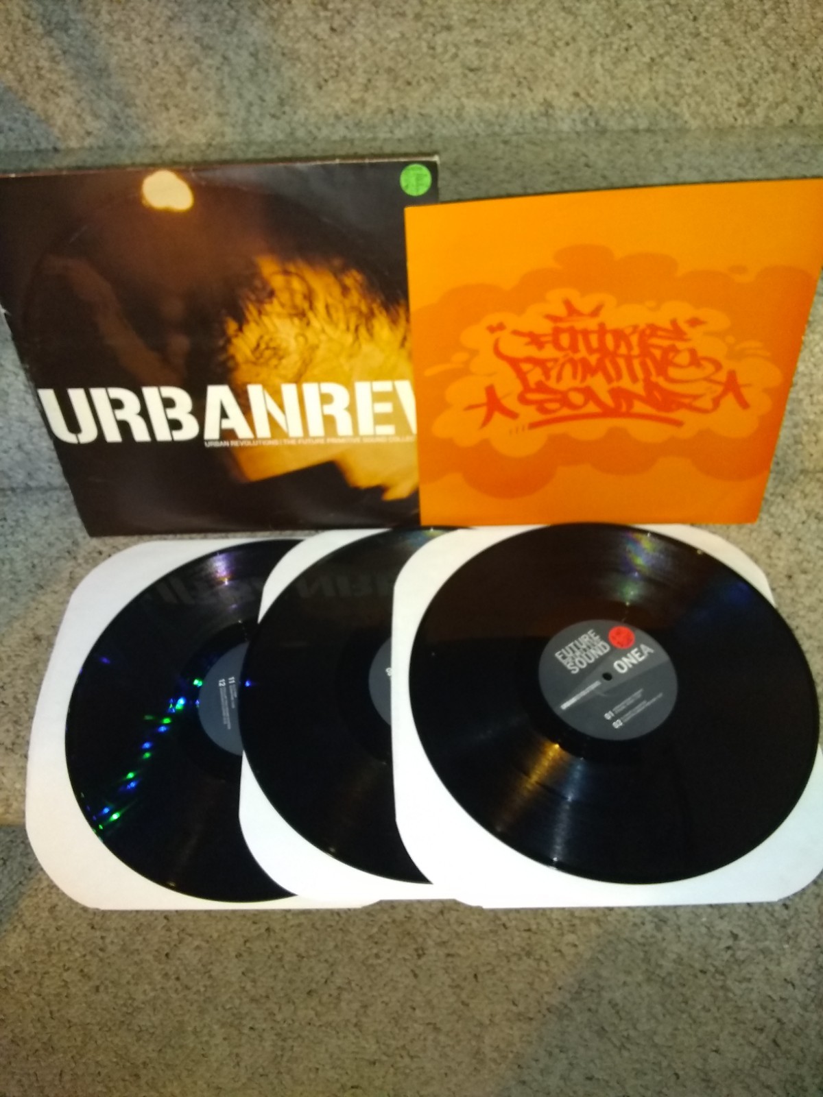 URBAN REVOLUTIONS FUTURE PRIMATIVE SOUND DJ COMPULATION Z-TRIP ROB SWIFT RECORD