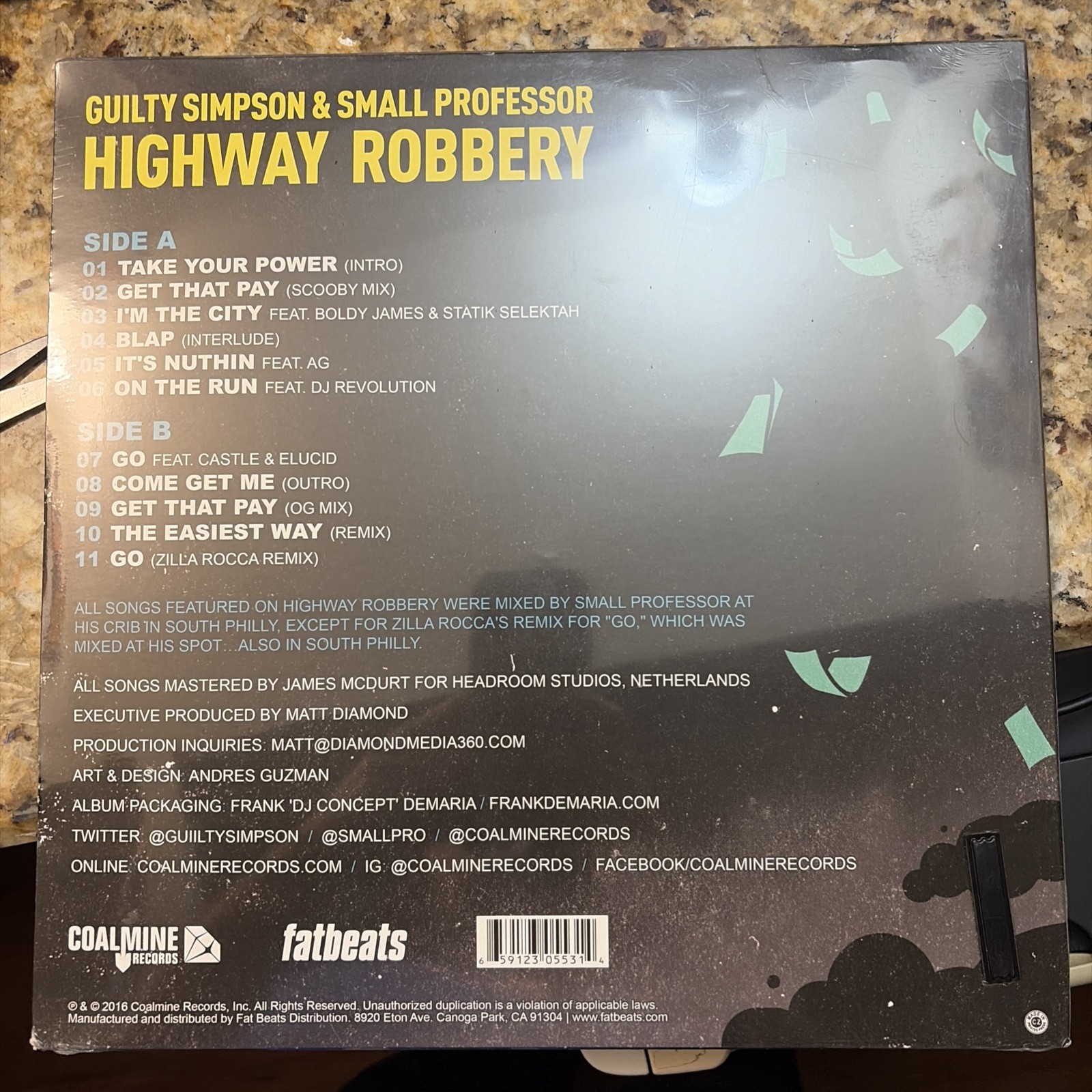 Guilty Simpson & Small Professor – Highway Robbery Boldy James AG DITC
