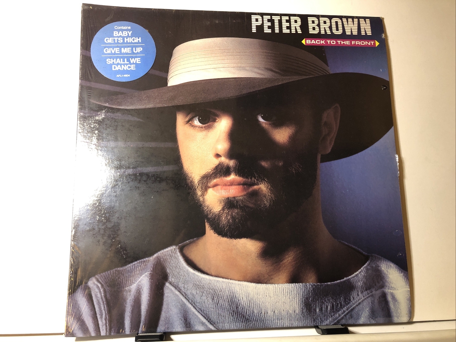 NEW SEALED Peter Brown Back To The Front Afl1-4604 Promo 12in Record Album