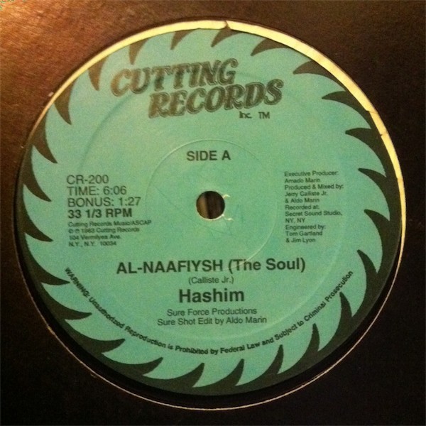 Hashim – Al-Naafiysh (The Soul) (12″) (1987) [Used Vinyl]