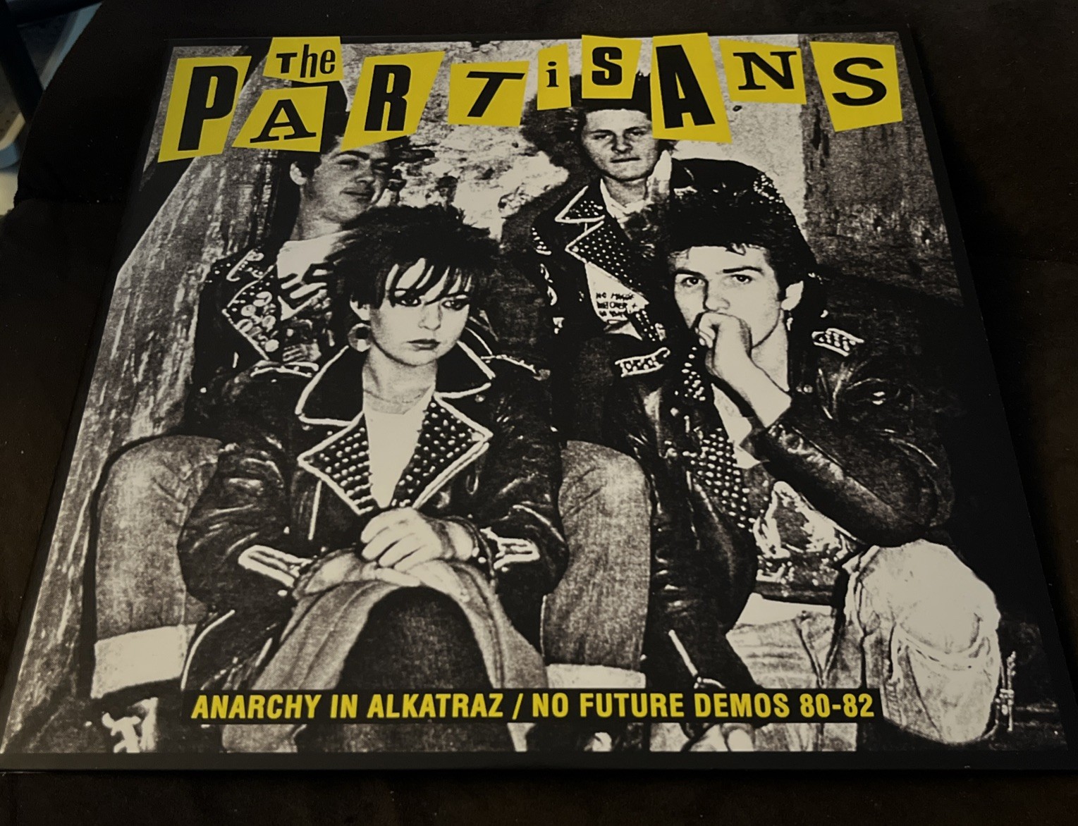 The Partisans – Anarchy in Alcatraz / No Future Demos 80-82 Vinyl LP (SEAL-010)