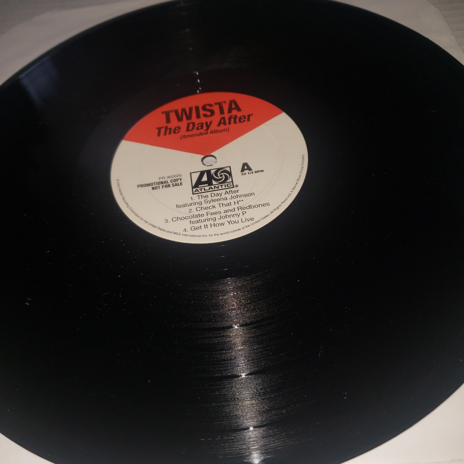 Twista The Day After – Great Condition Clean / Radio Promo 2 LP 12” Vinyl