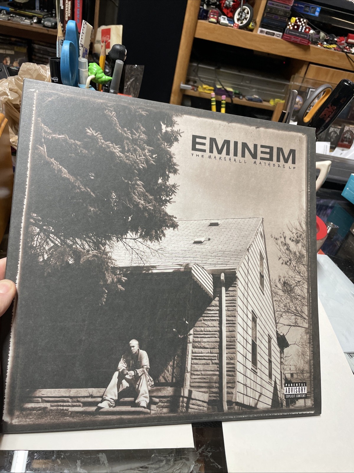 Eminem – The Marshall Mathers LP Inter Records 2000 Us With Engraving Rap Vinyl