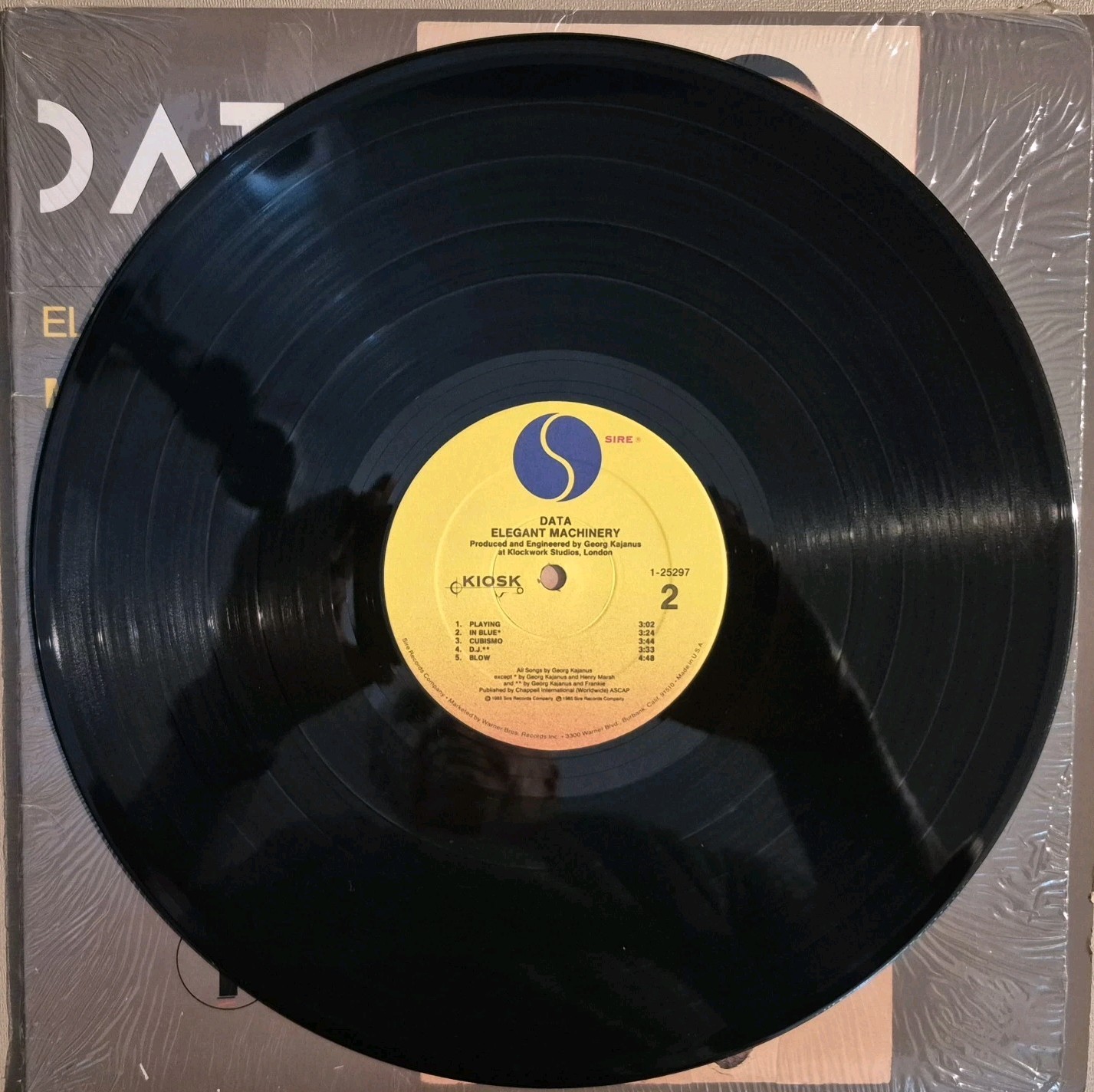 DATA/ELEGANT MACHINERY/SIRE RECORDS 1-25297/PRE-OWNED/RECORD IS NM CONDITION!!!