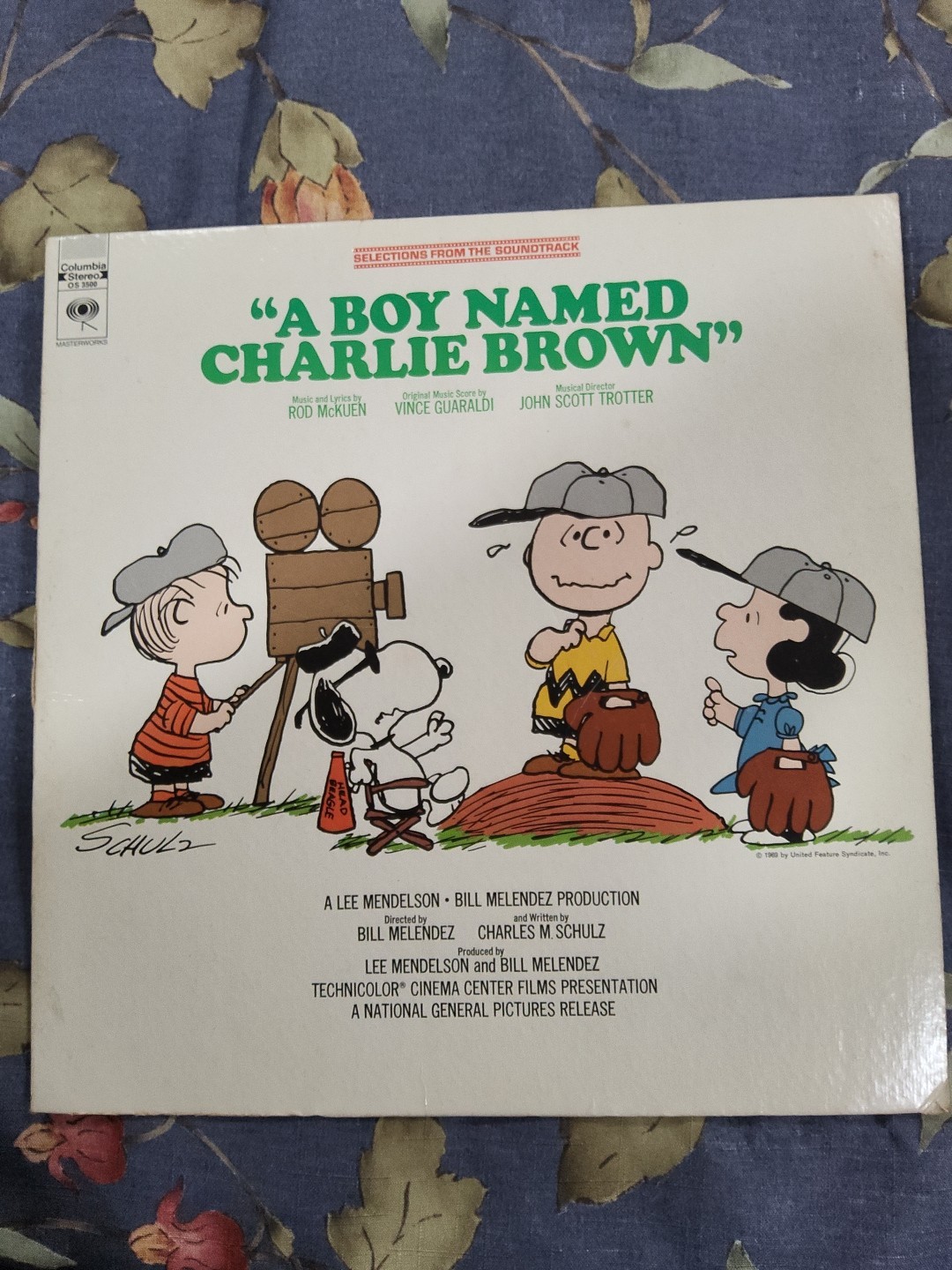 Rod McKuen Vince Guaraldi A Boy Named Charlie Brown Vinyl LP Soundtrack PROMO