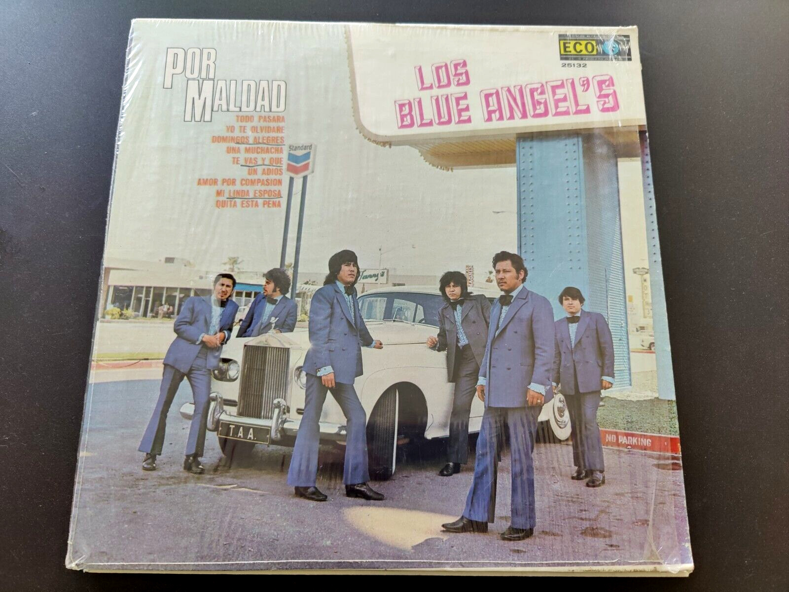 LOS BLUE ANGEL’S LP/POR MALDAD/ORIGINAL 1973 ECO/LATIN GARAGE ROCK/IN SHRINK!!!