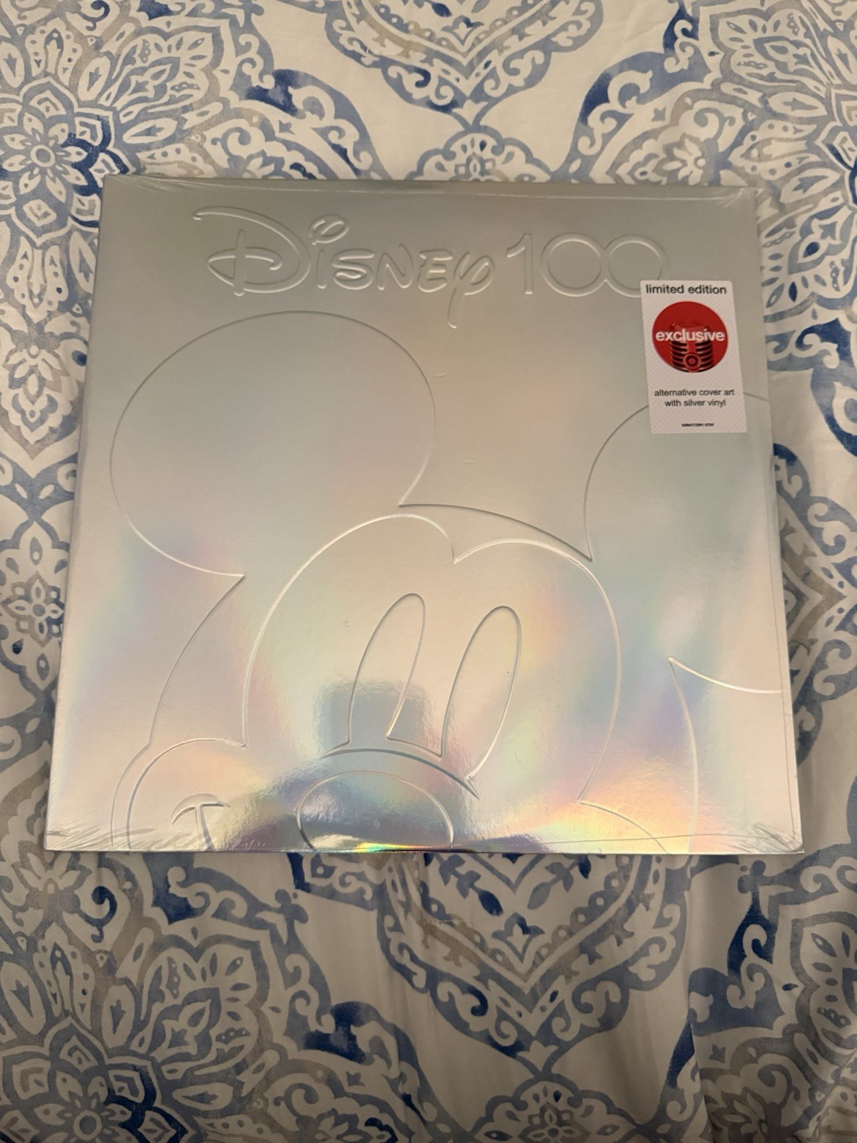 Disney 100 Limited Edition Alternate Cover Silver Vinyl Target Exclusive Sealed