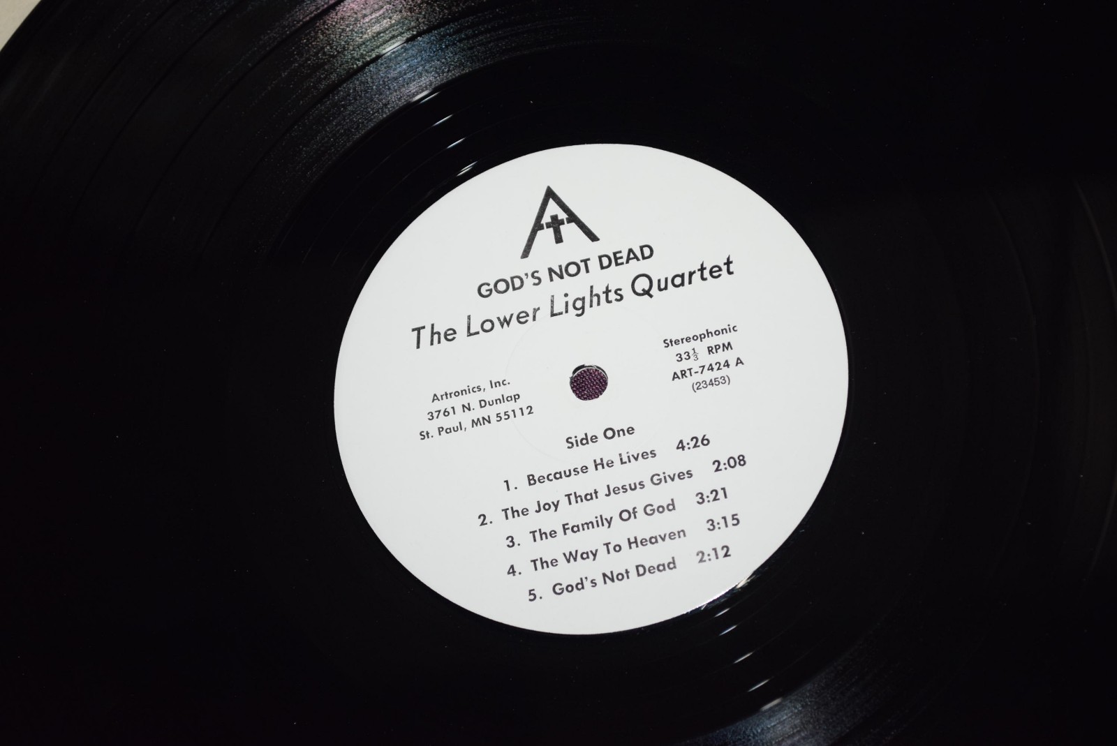 Lower Lights Quartet – God’s Not Dead 1974 Artonics Shrink Christian folk NM/EX