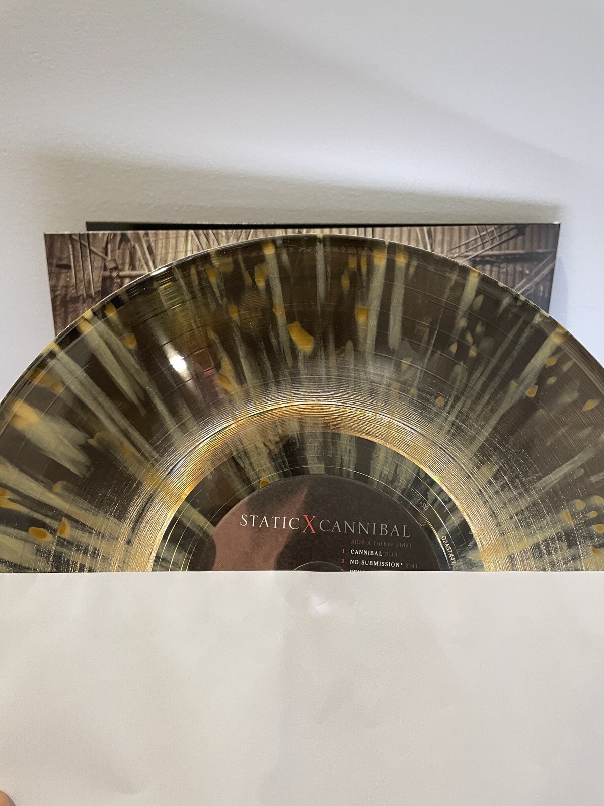 STATIC X-Cannibal LP Vinyl Remastered 2026 Black/Gold Splatter Only 300 Copies!