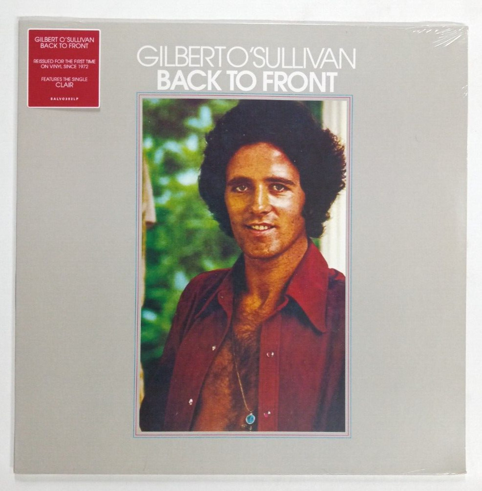 Gilbert O’Sullivan: Back To Front 2019 LP Factory Sealed