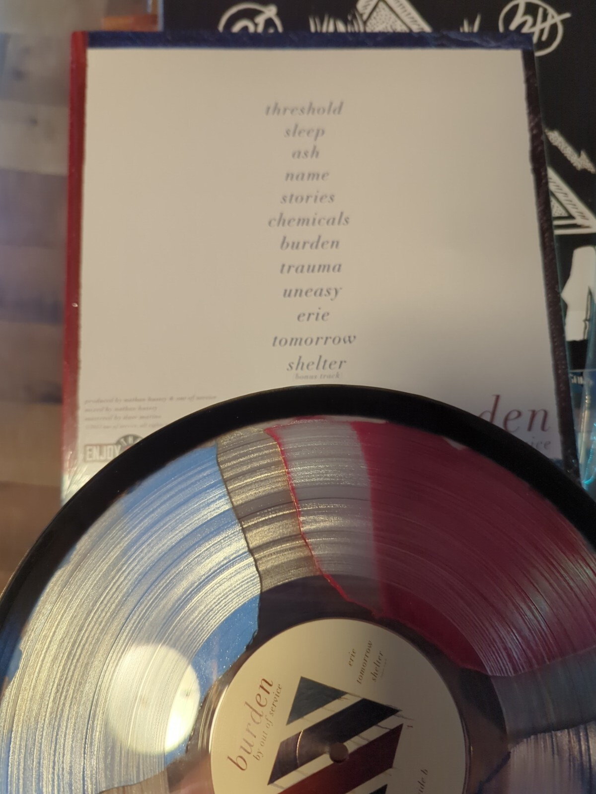 Out of Service Burden Vinyl Record Soundtrack LP Quad Sand Filled Remastered OST