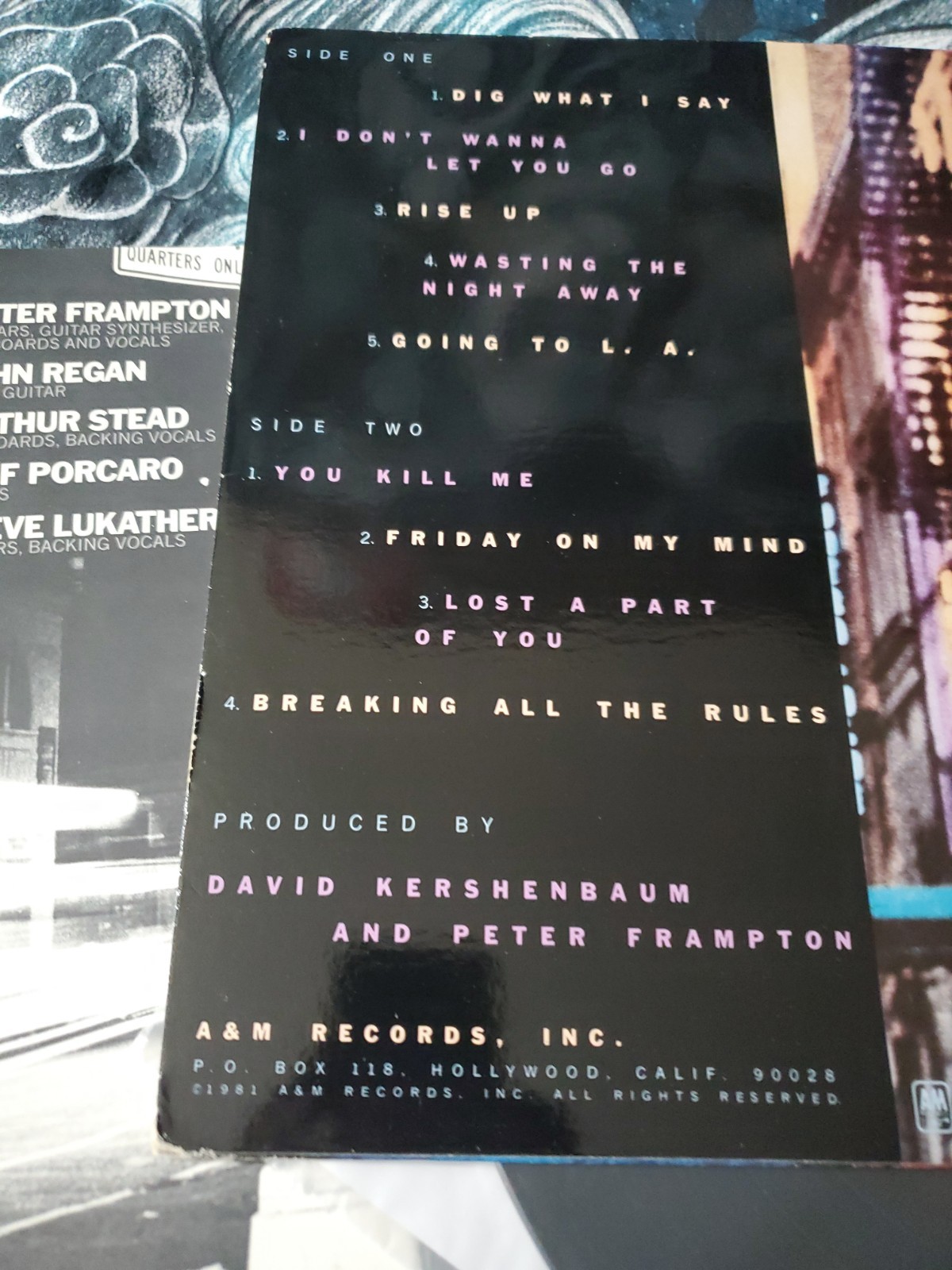 Peter Frampton Bundle 3.,where I Should Be Sealed.,breaking All The Rules,Frampt