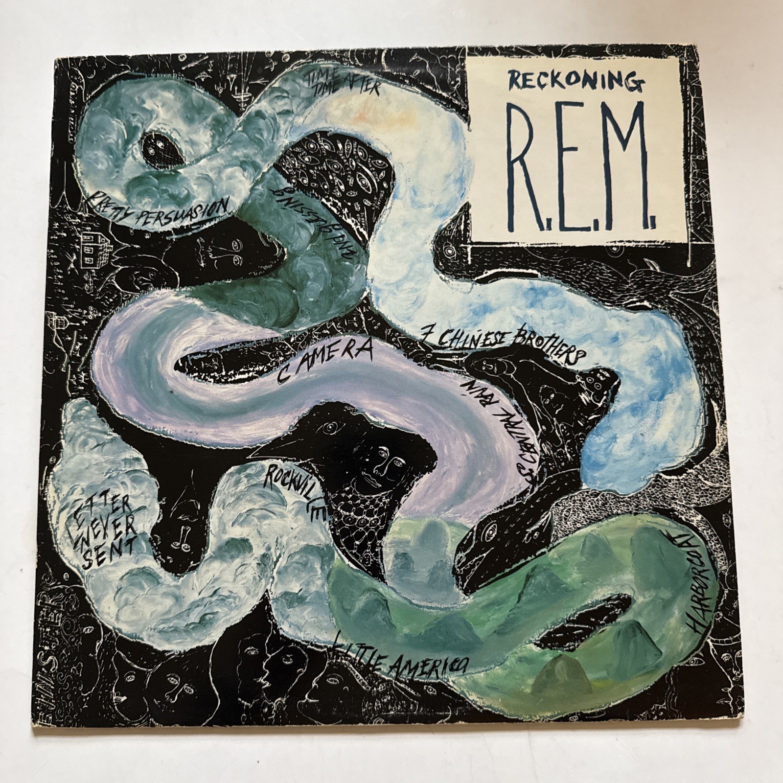 Reckoning by R.E.M. (Record, 1984) EX/EX IRS RECORDS IRSA 7045 Ultrasonic Cleane