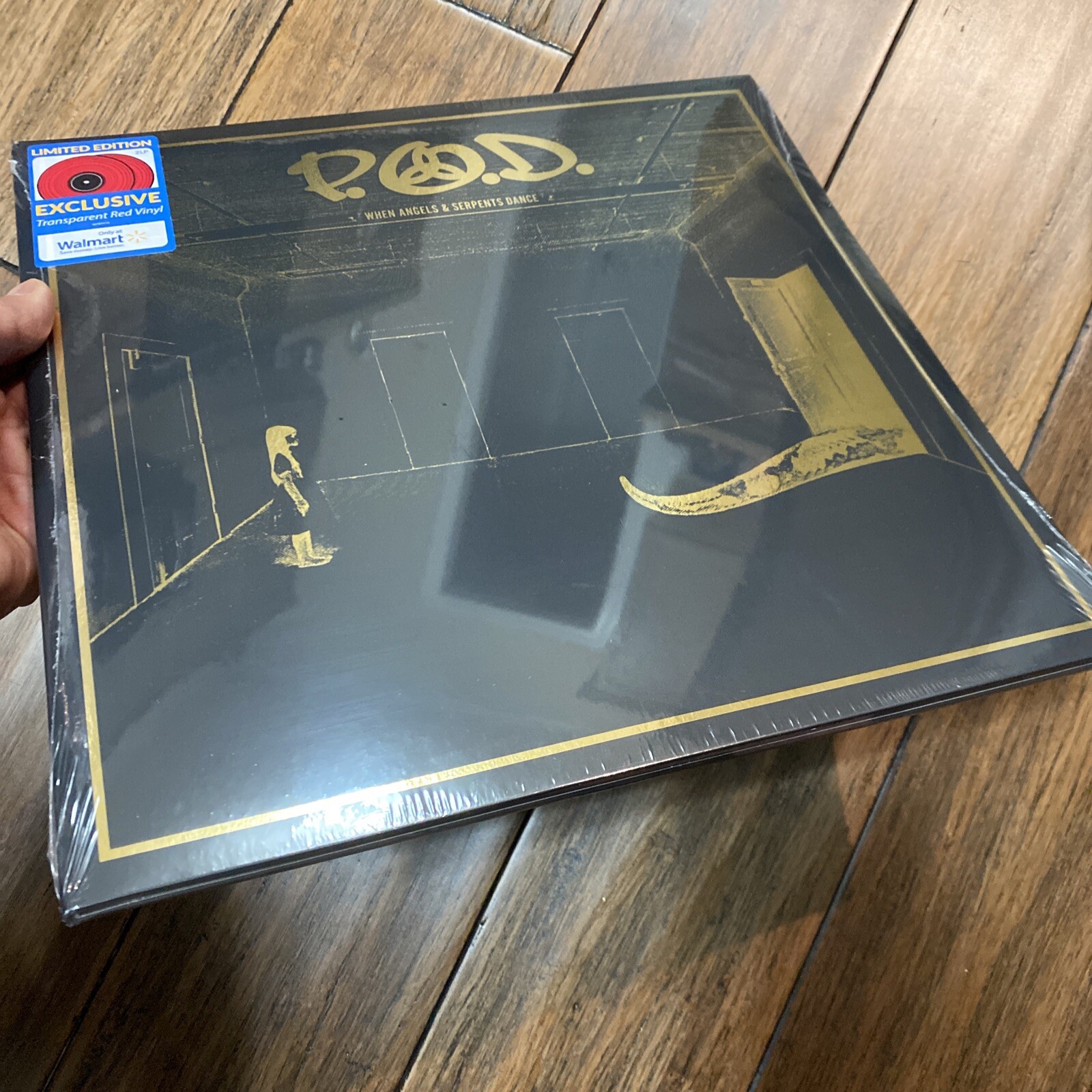 P.O.D. – When Angels & Serpents Dance Limited Edition Clear Red Color Vinyl 2xLP