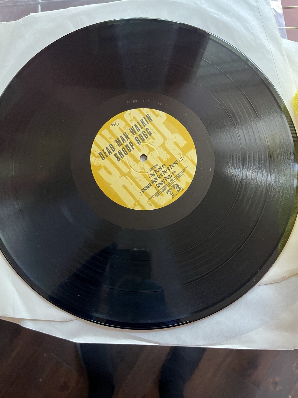 Snoop Dogg Dead Man Walking Signed Autographed Vinyl