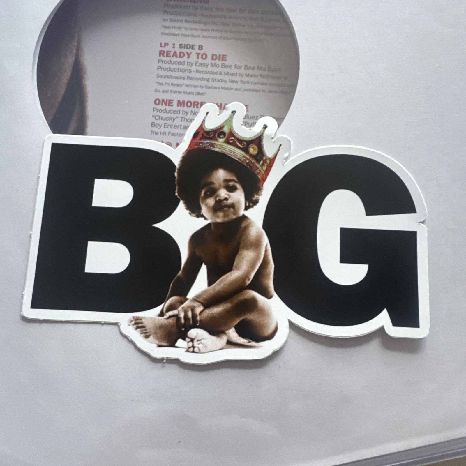 Notorious B.I.G. Big Ready To Die 2004 PROMO 1ST US Press LP Vinyl EX Cover VG+