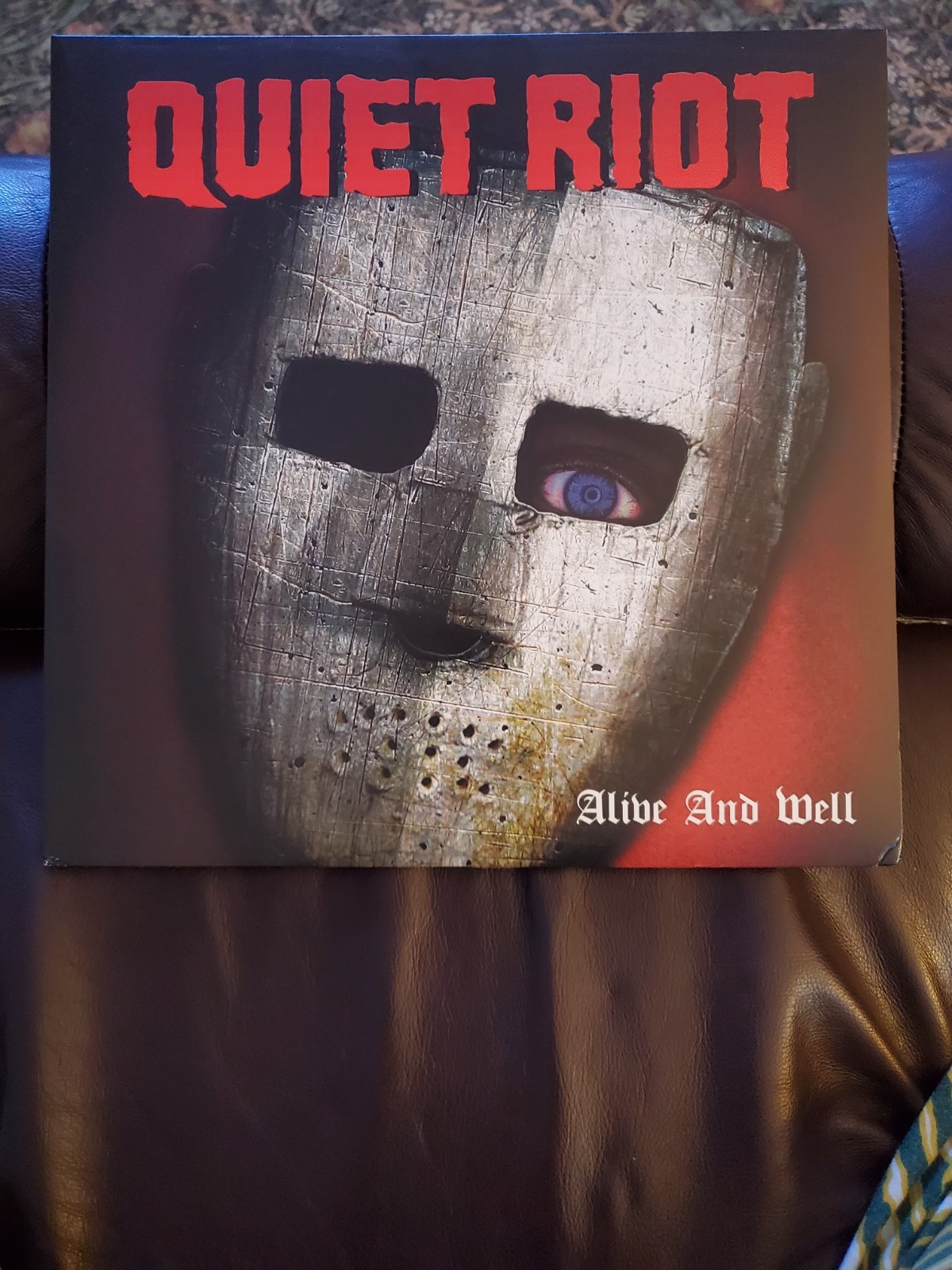 Alive & Well-Silver by Quiet Riot (Record, 2022) Record LP Red and Black