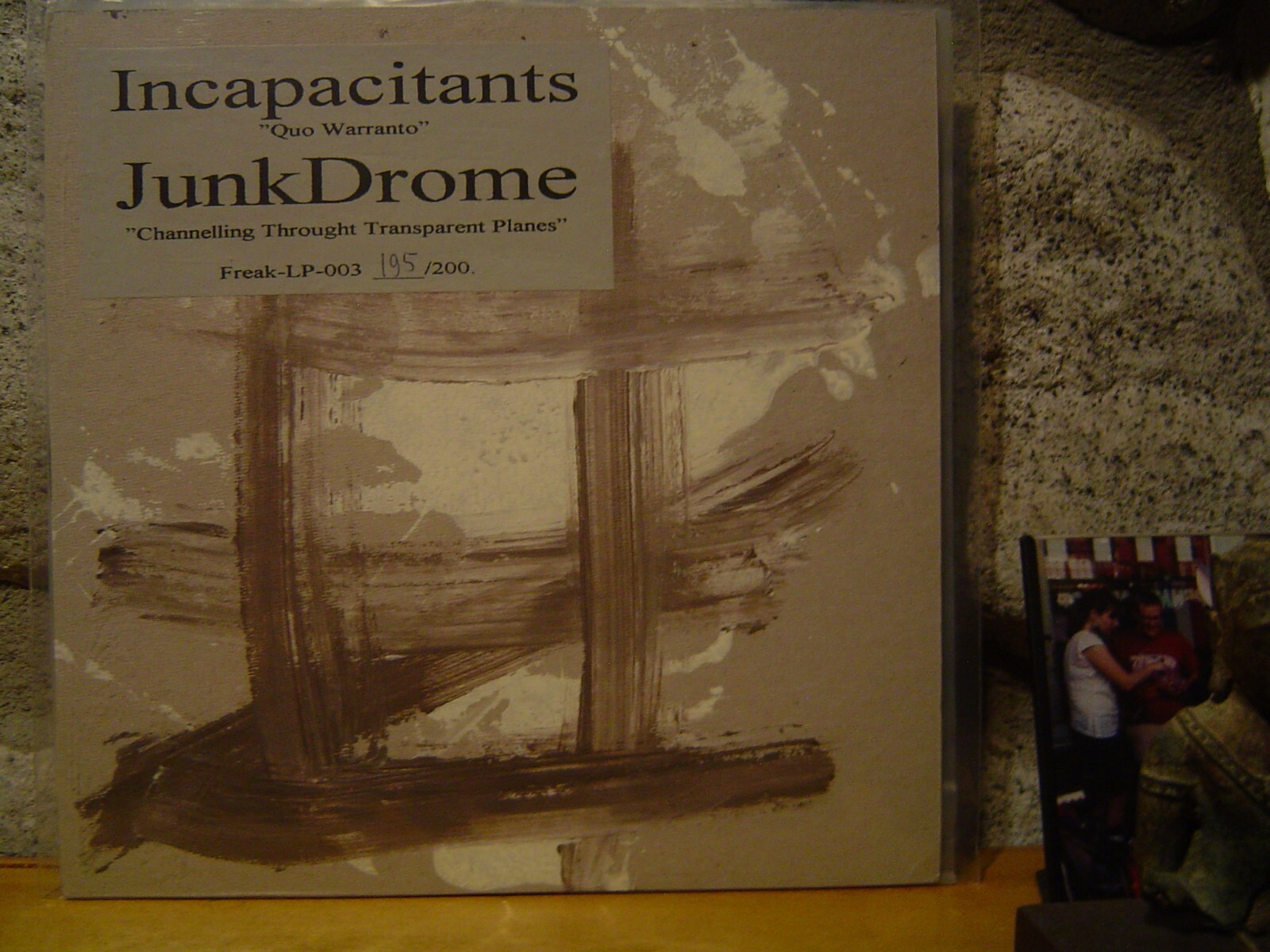 INCAPACITANTS/JUNK DROME 10″/1997 Japan-Finland/NOISE/Hijokaidan/Merzbow/Ltd.200