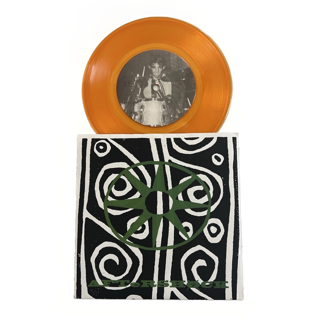 Aftershock Straight Edge Orange Vinyl