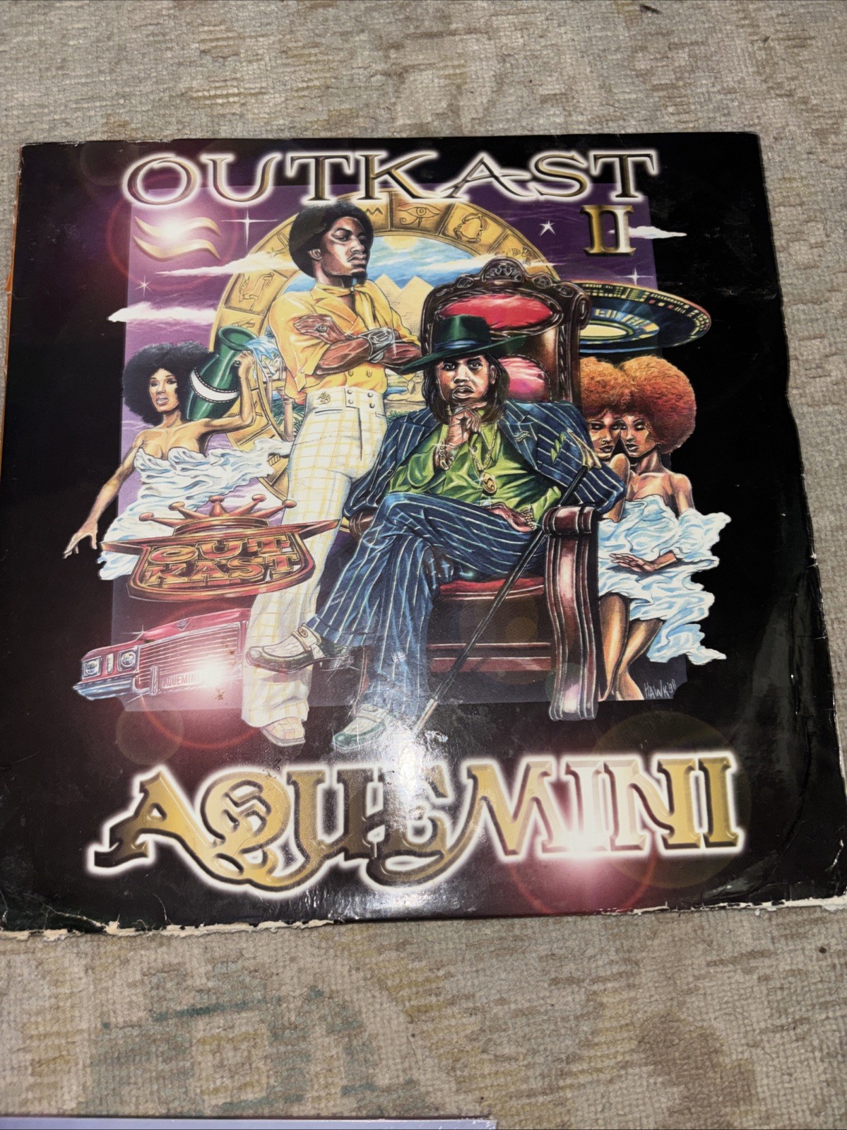 Three OutKast Atliens/Aquemini/Southernplayalistical One Sealed LP Vinyl Bundle]