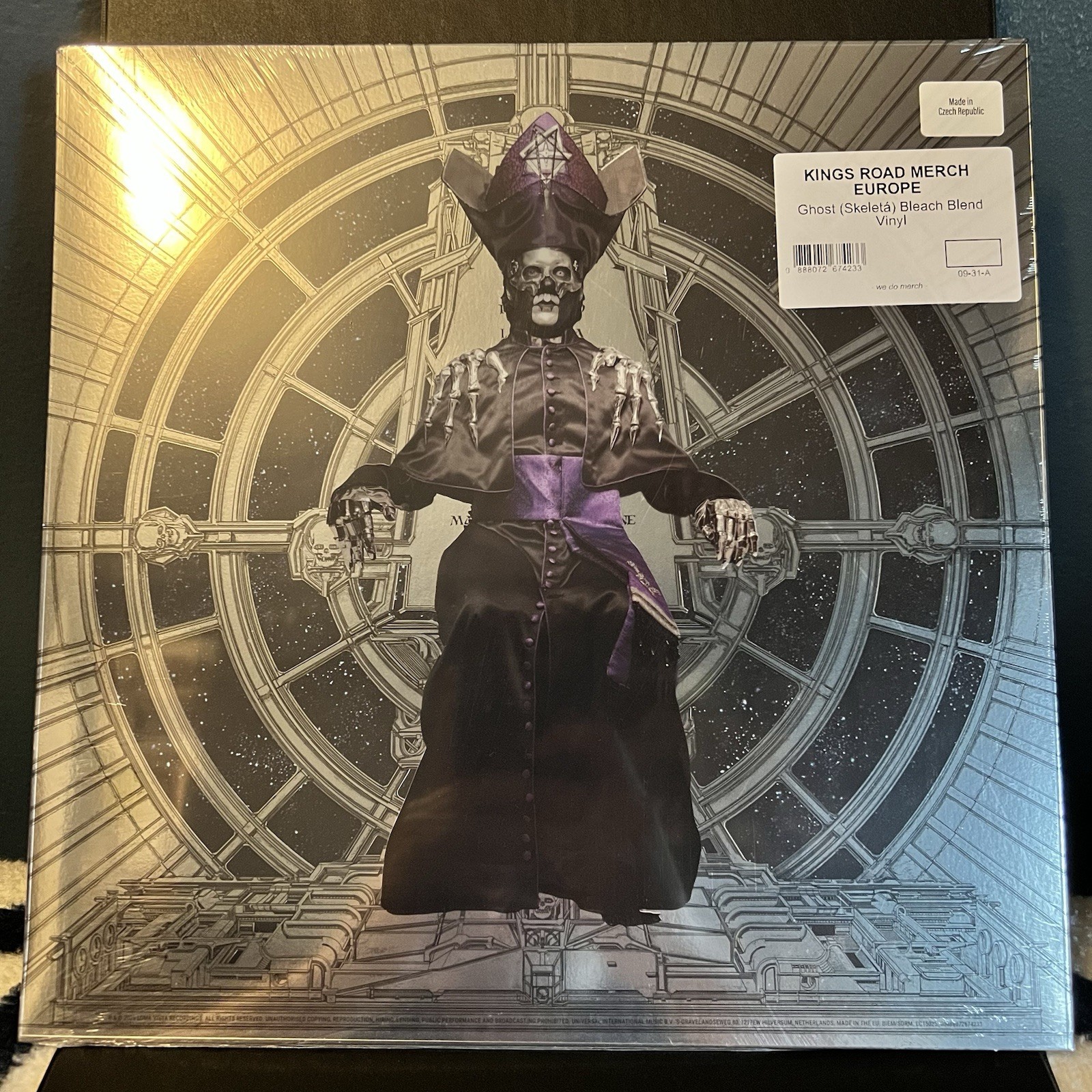 Ghost – Skeleta | Bleach Blend Vinyl LP + Papa V Overlay | Europe Exclusive