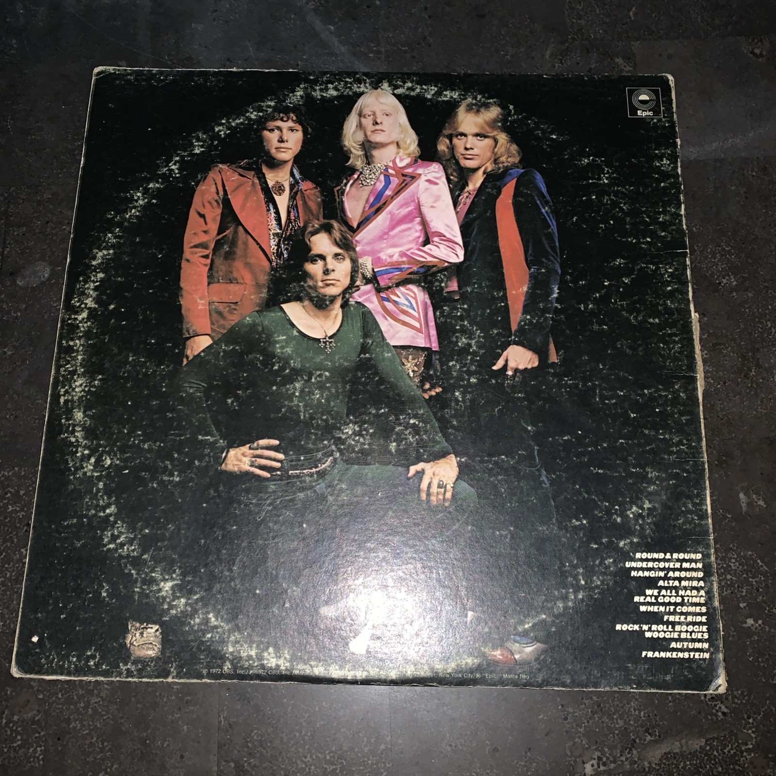 The Edgar Winter Group. They Only Come Out At Night. Vinyl LP. 1972 Gatefold