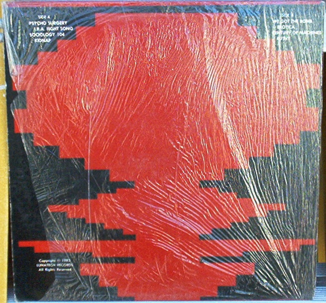 Rare Super Clean The Conservatives Bos D Plaen – Synth Power Pop – Lunatech 1983