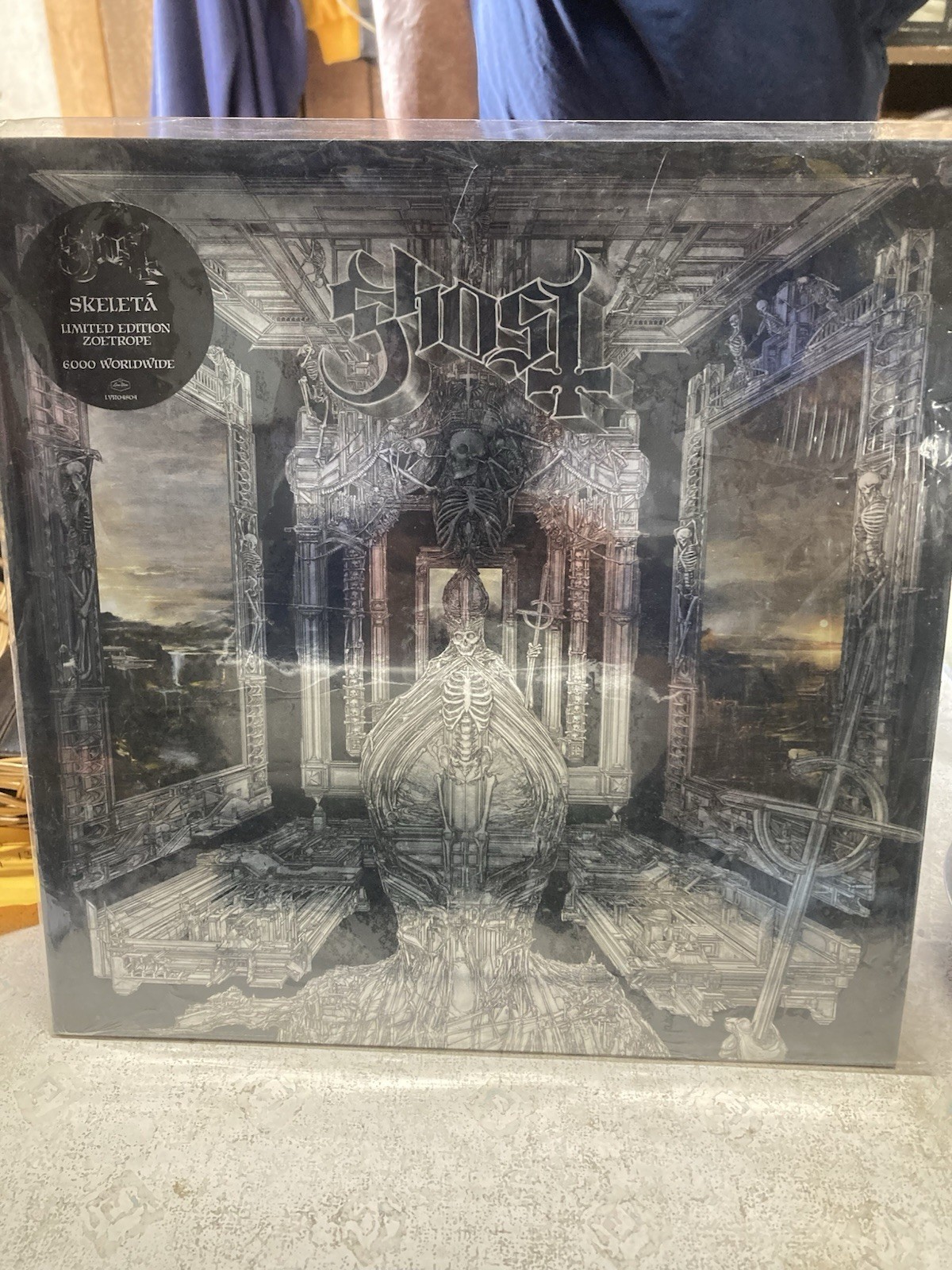 Ghost – Skeleta Zoetrope Vinyl D2C4 Variant NEW Skeleton Version VG ++
