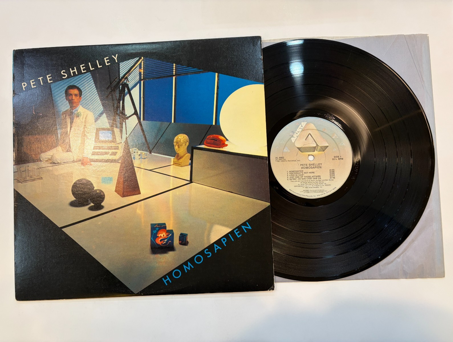 Pete Shelley – Homosapien – LP – AL 6602