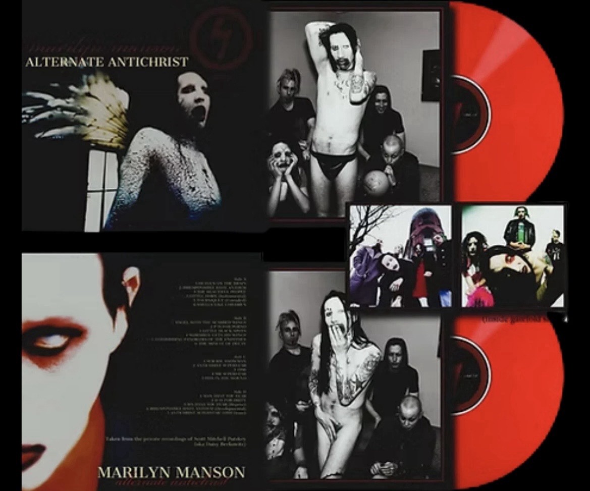 Marilyn Manson – Alternate Antichrist Sealed Color 2LP Vinyl Record New / Mint
