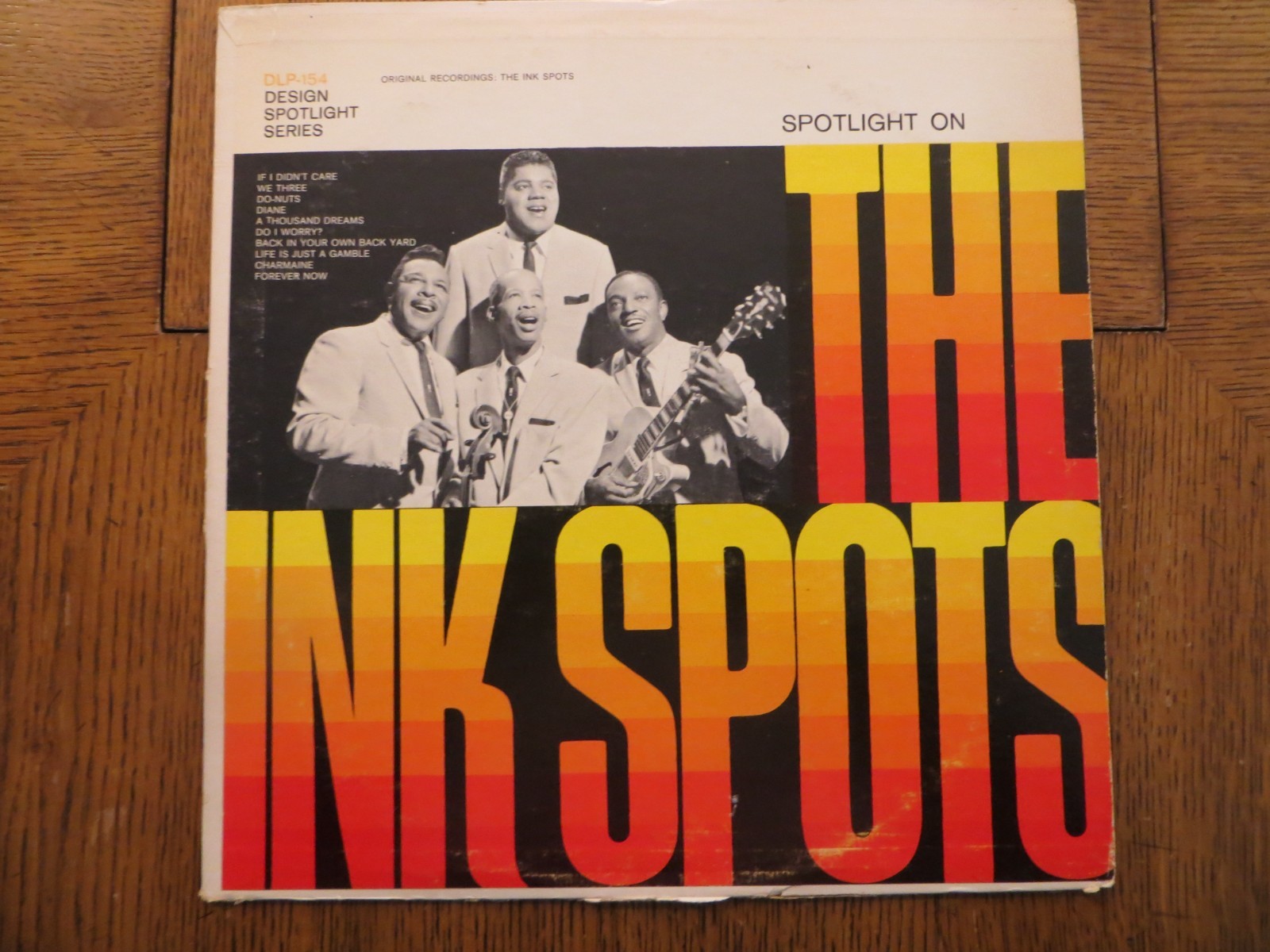 Ink Spots – Spotlight On The Ink Spots – Design DLP-154 Vinyl LP VG/G+
