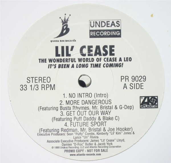 Lil’ Cease, The Wonderful World Of Cease A Leo, (2xLP, Album, Promo, Cle), NM or