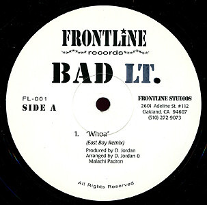 Bad Lieutenant – Whoa 1999 12″ Frontline Records (14) FL-001 Near Mint (NM or M-