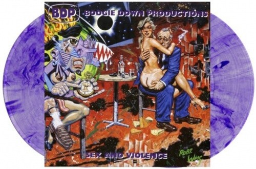 BOOGIE DOWN PRODUCTIONS Sex And Violence 2x LP NEW COLORED VINYL Get On Down re