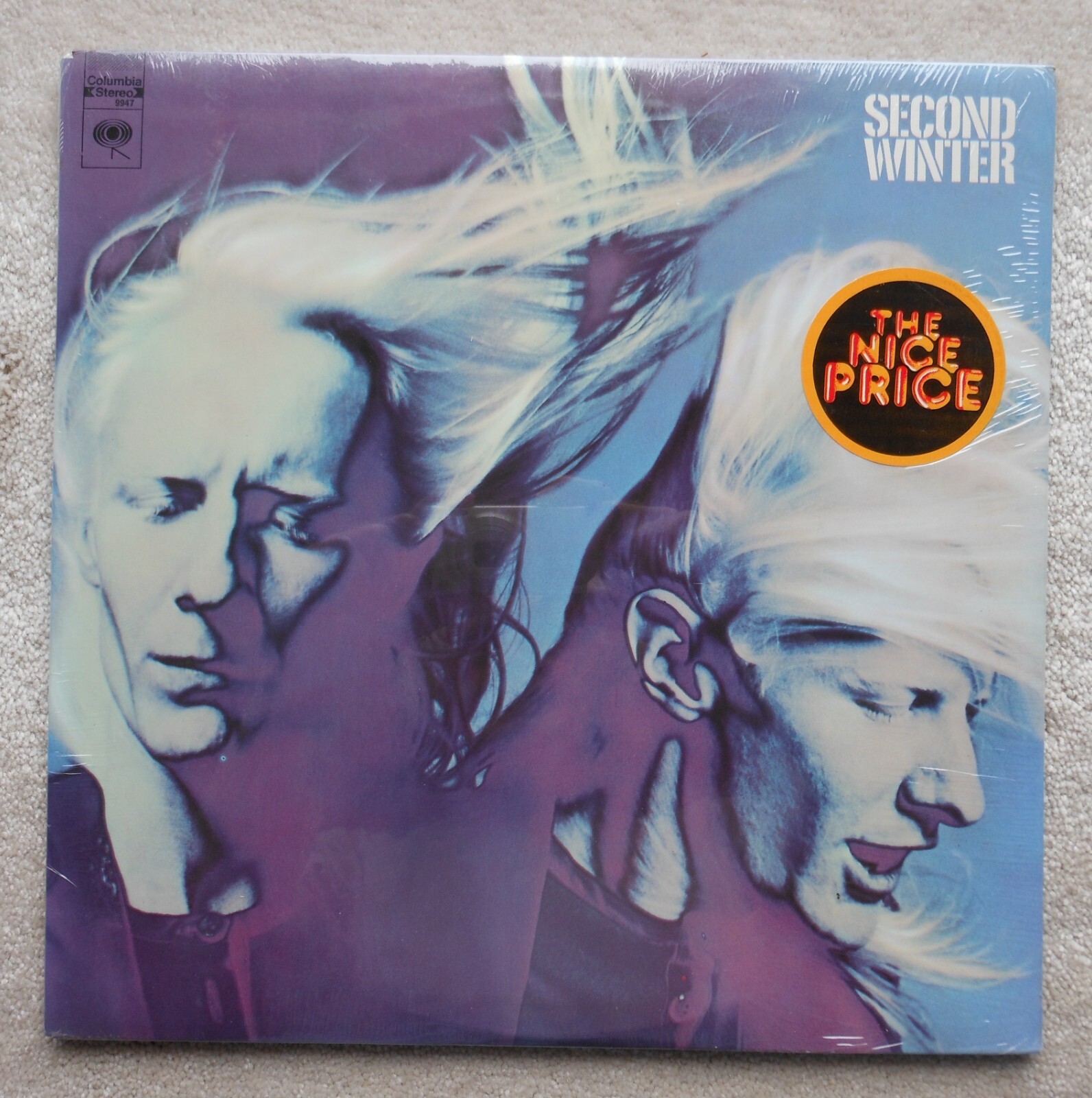 JOHNNY WINTER – SECOND WINTER COLUMBIA 9947 STILL SEALED! 1968/’80 REISSUE 2-LP