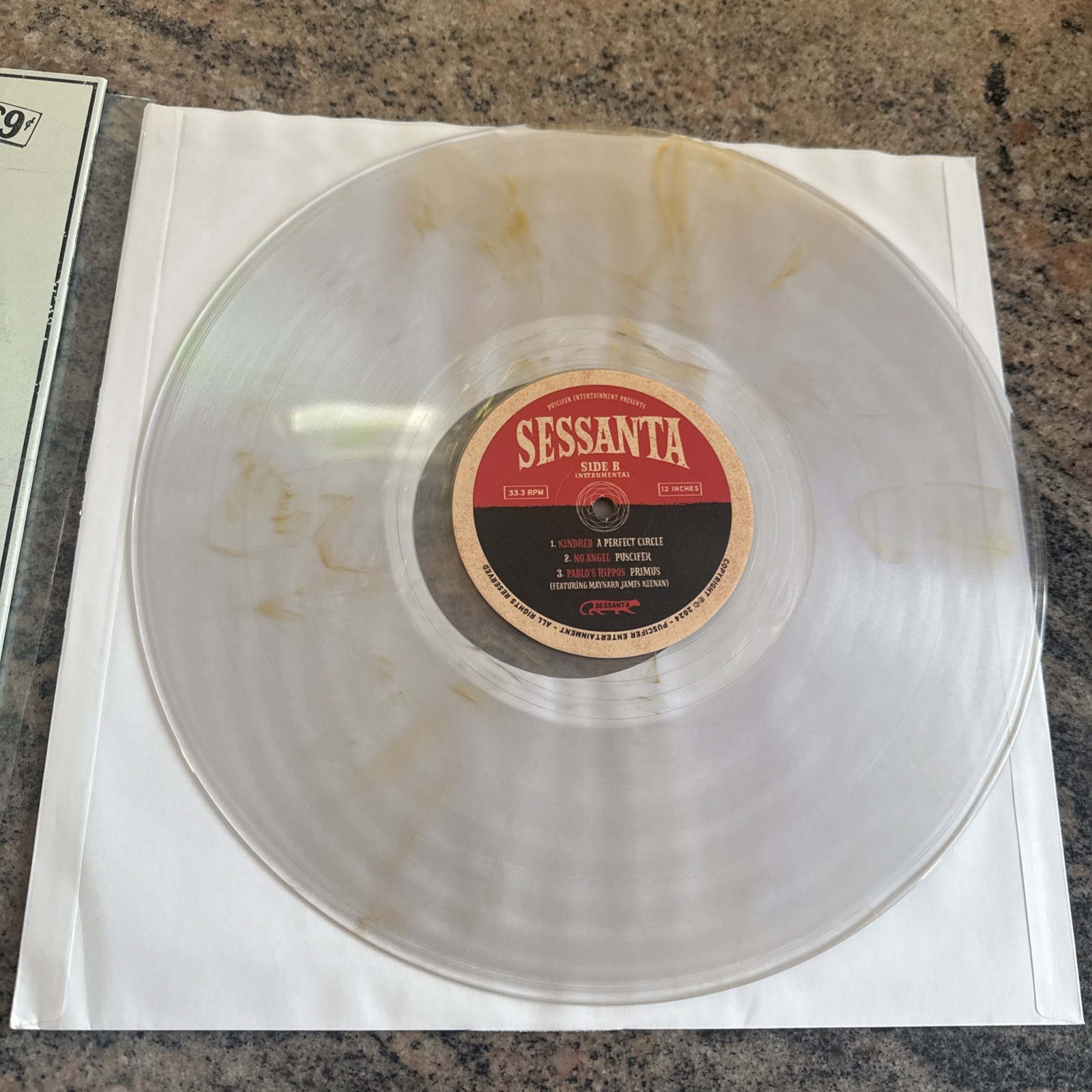SESSANTA EPPP Vinyl SIGNED 2025 A Perfect Circle Puscifer Primus 1/75