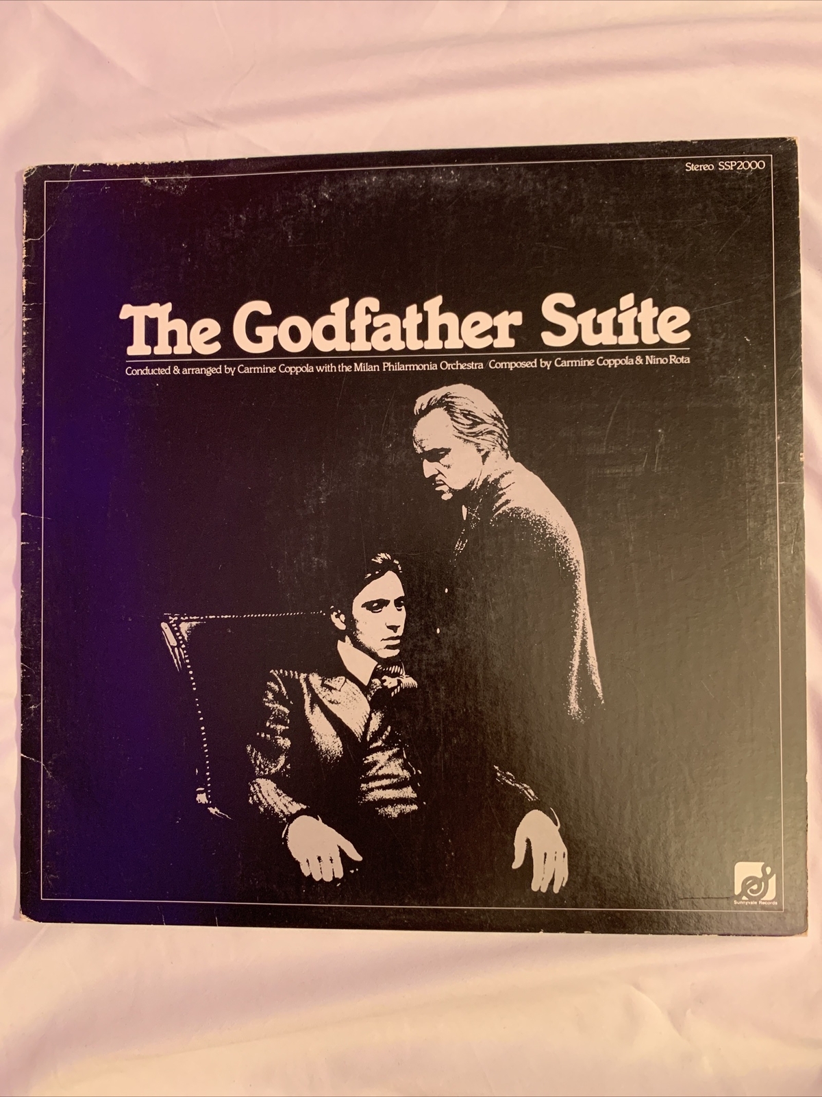 THE GODFATHER SUITE Carmine Coppola Milan Philharmonic LP 1977