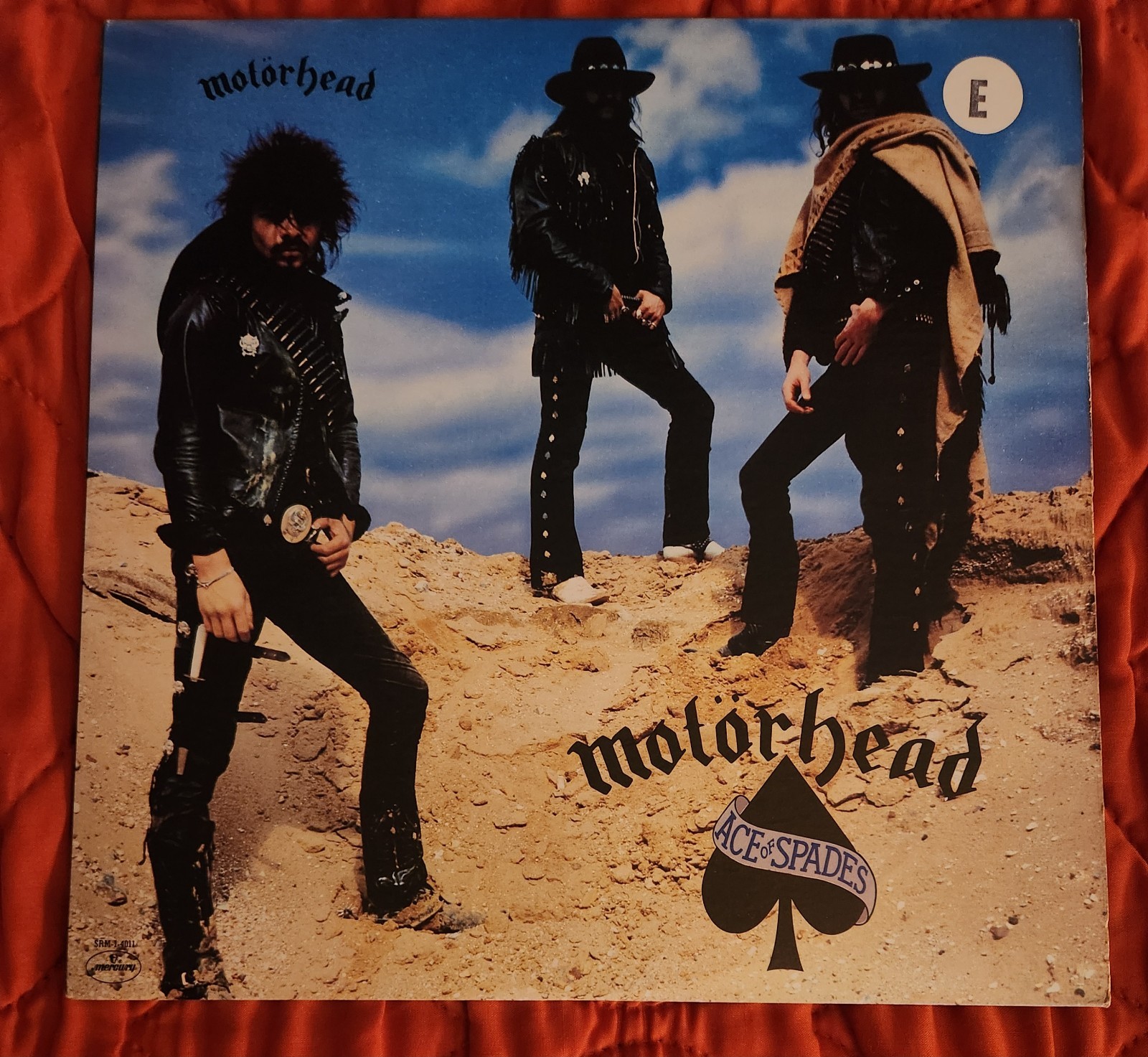 MOTORHEAD -ACE OF SPADES- Mercury Bronze Records 1980 orginal pressing vintage
