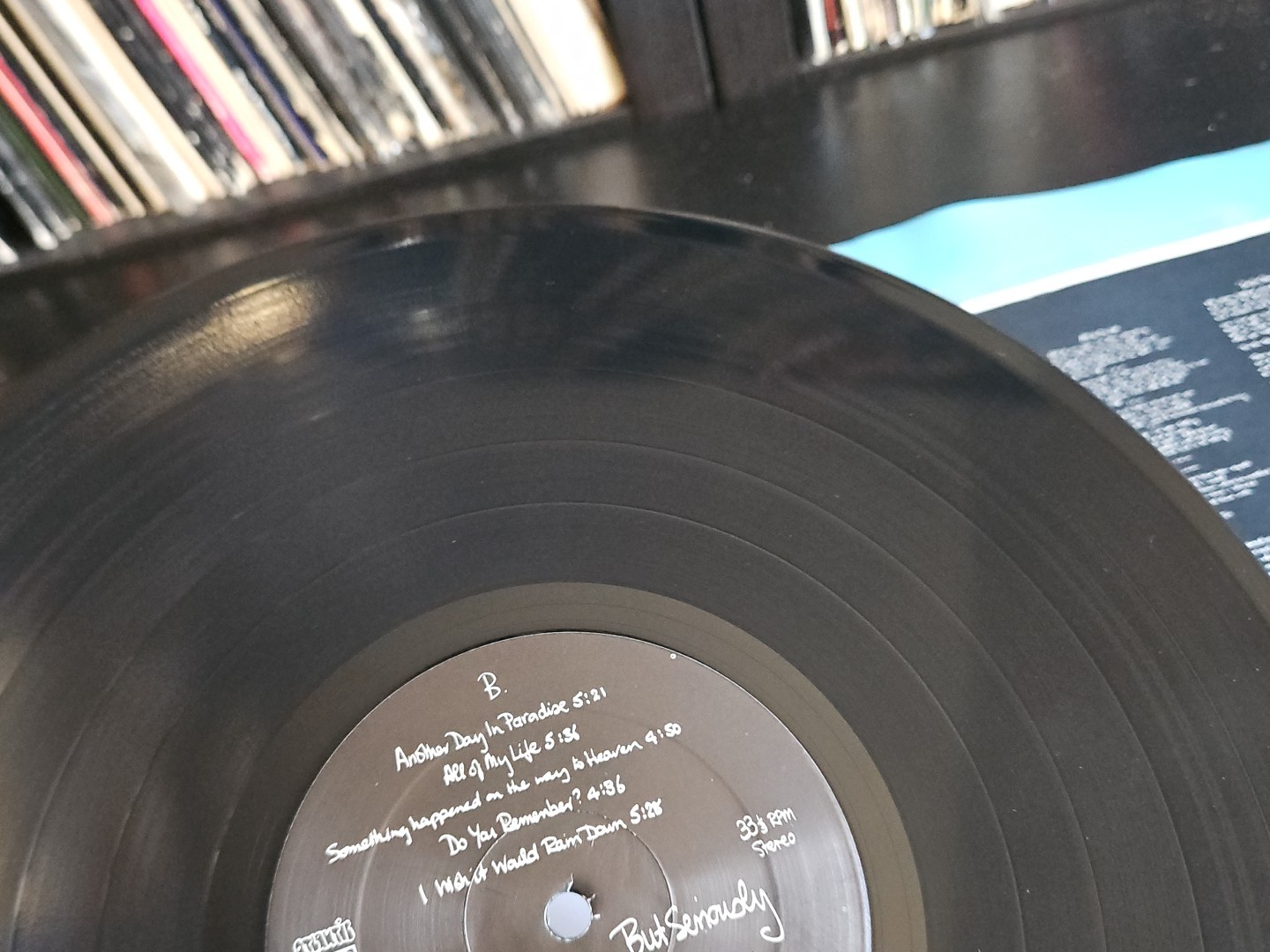 Phil Collins ‎– …But Seriously 1989 VG+ LP Album Pop Rock Atlantic 82050-1 #1
