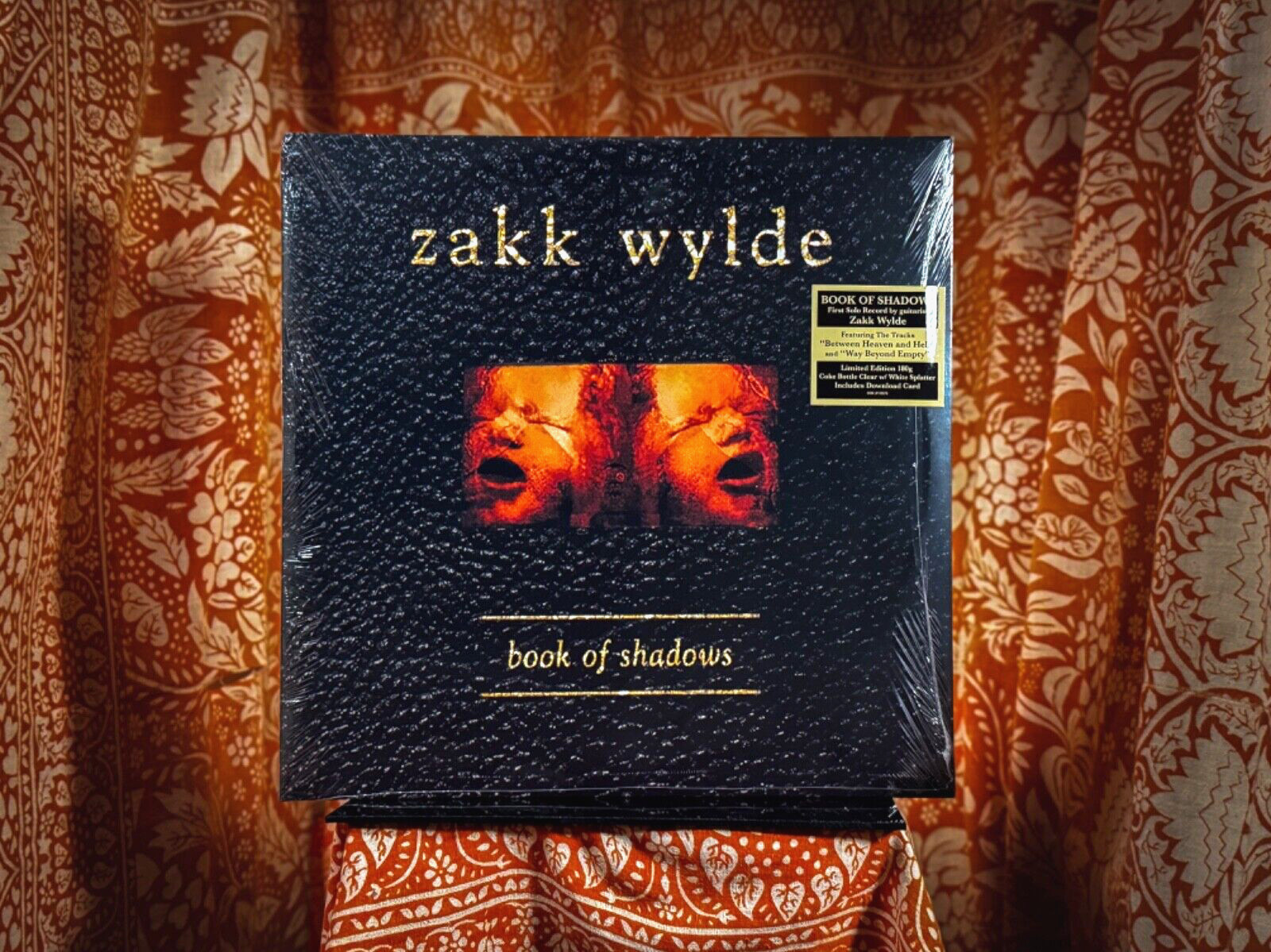SEALED Zakk Wylde Book Of Shadows SPLATTER vinyl 2LP black label society ozzy