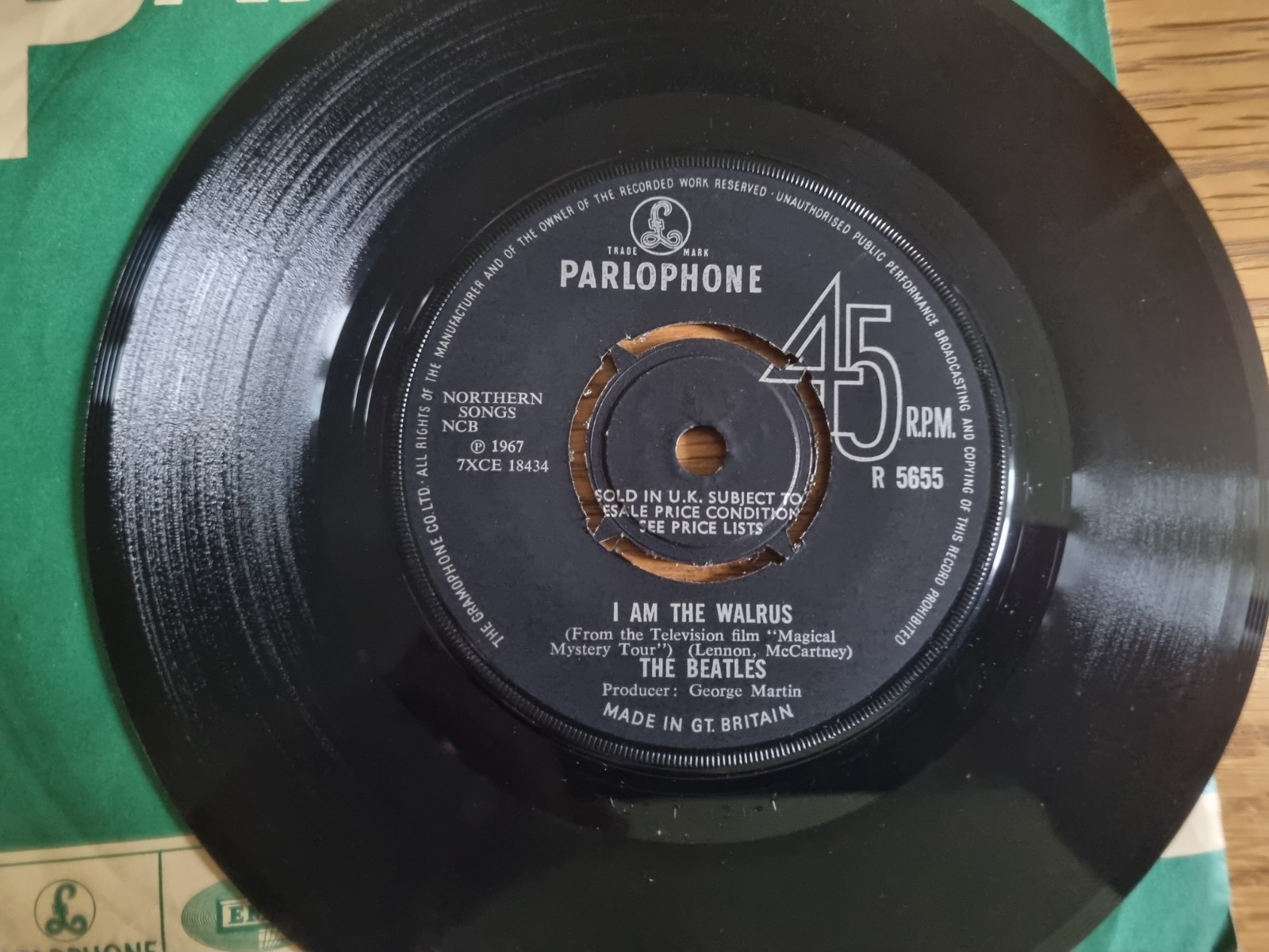 The Beatles – Hello, Goodbye / I Am The Walrus Decca Contract 1967 Parlophone 7″
