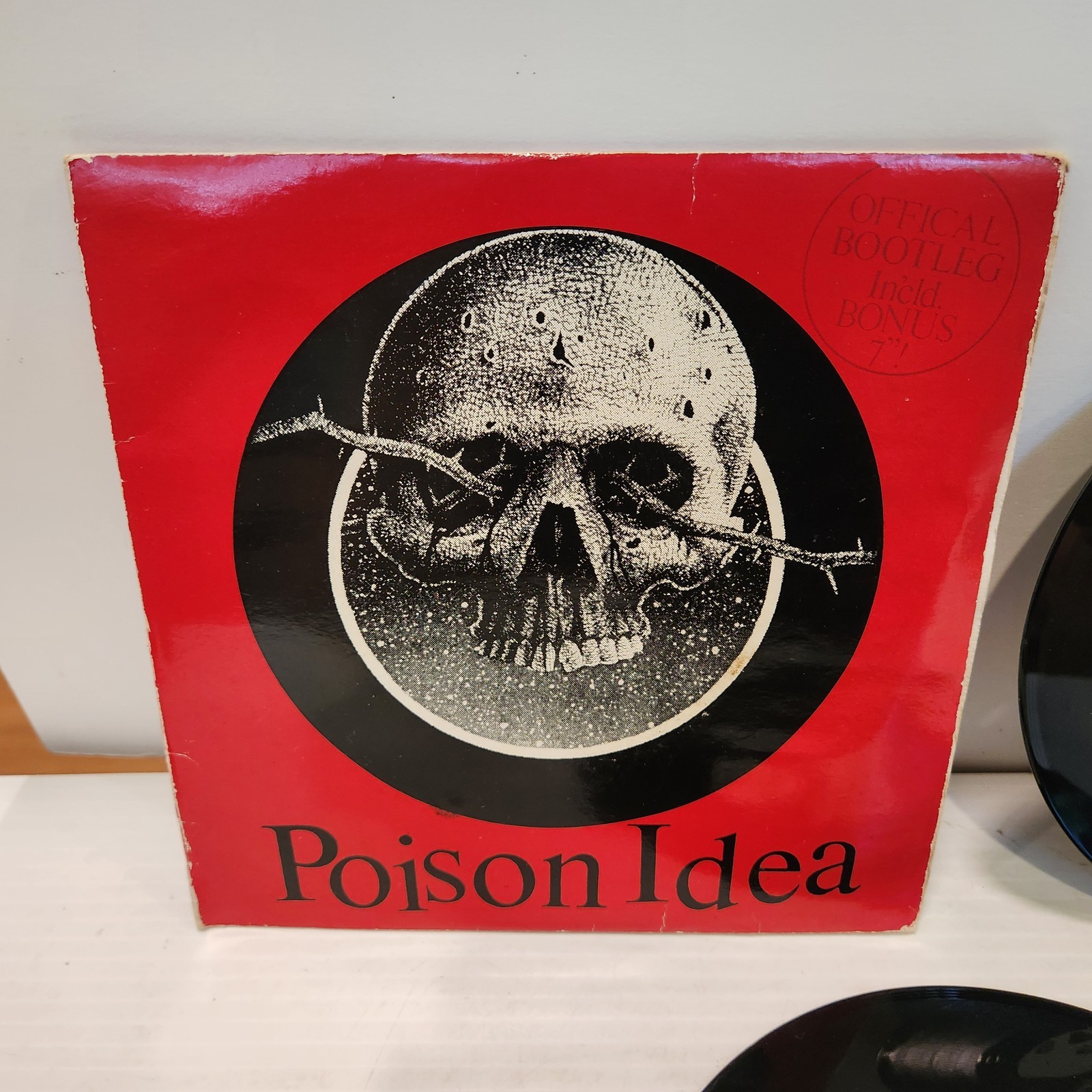 Poison Idea – 1991 Official Bootleg 2 x 7” Vinyl Solution UK London RARE