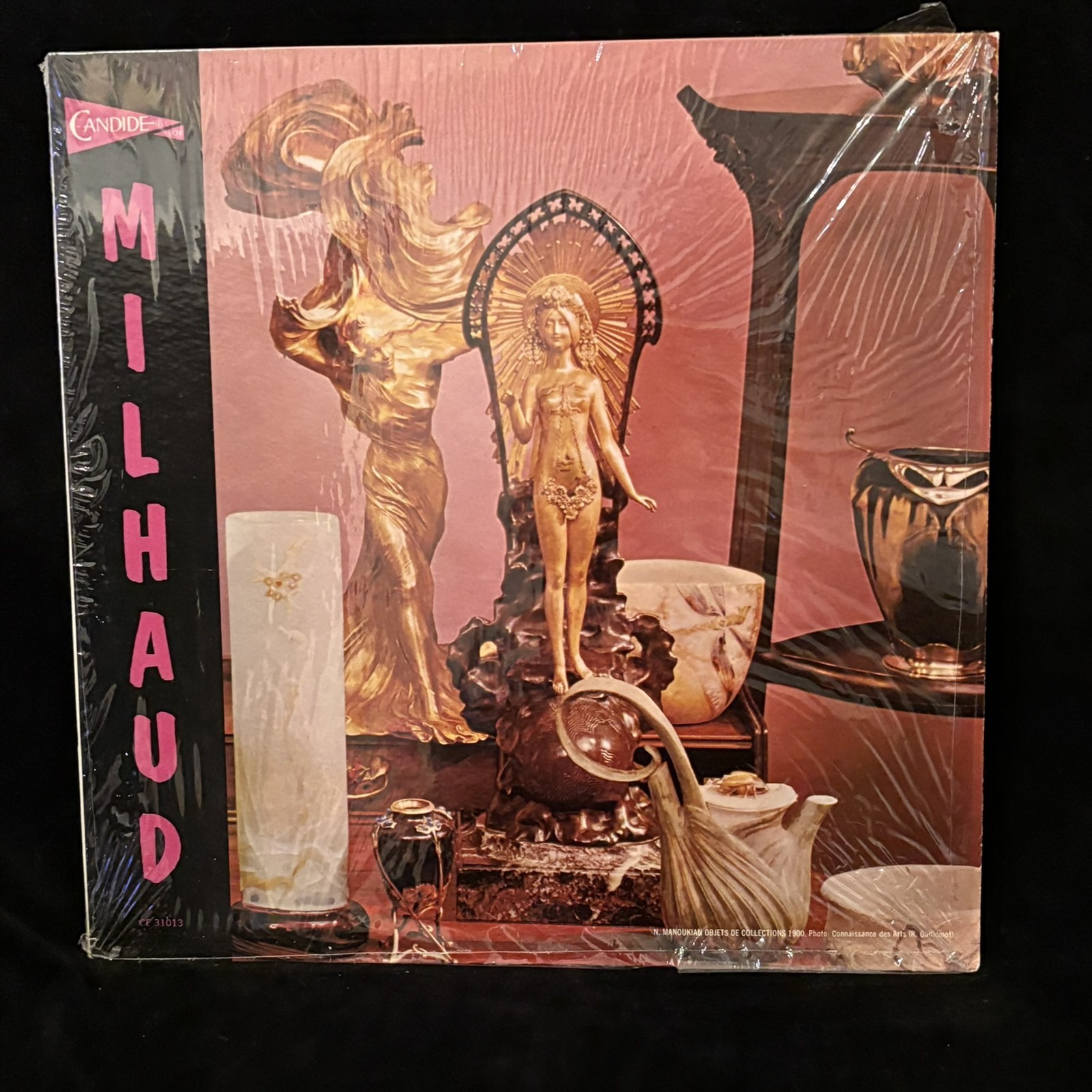 ULRICH KOCH viola – MILHAUD Concerto – MILHAUD conducts – CANDIDE ST LP SHRINK