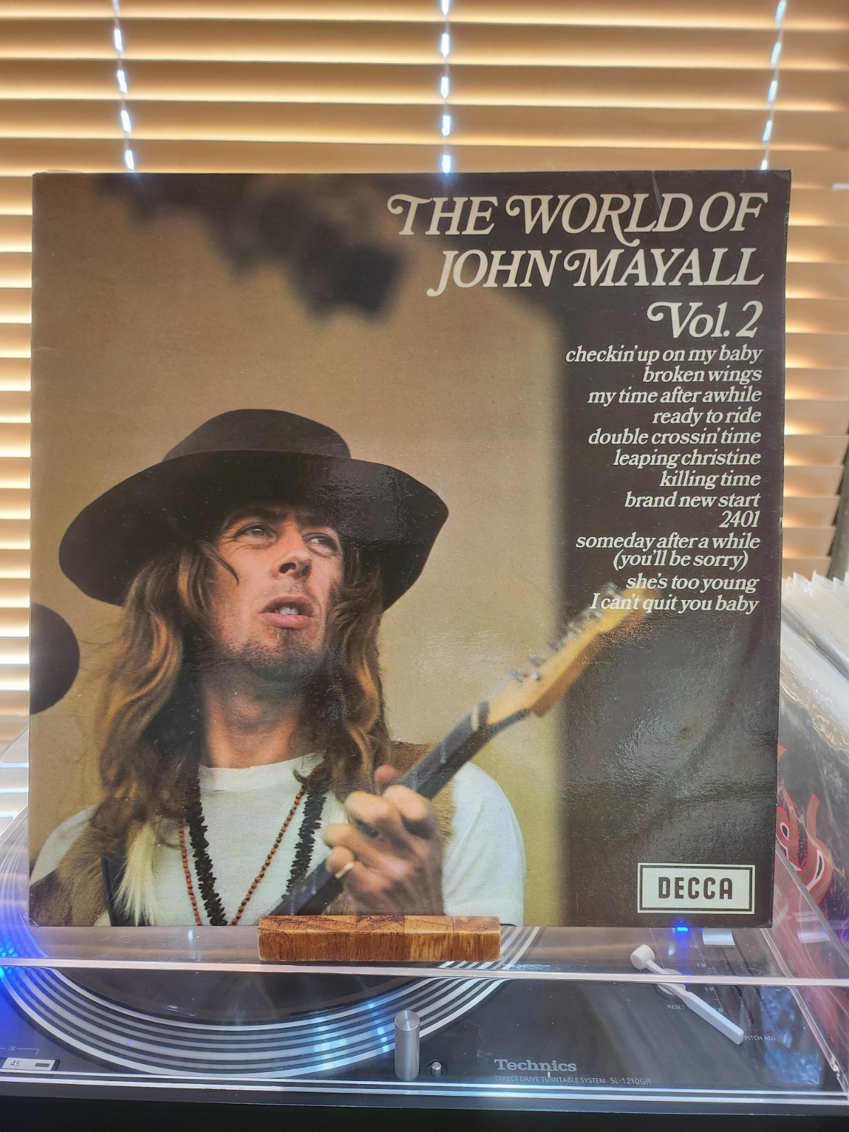 John Mayall, The World Of John Mayall Vol. 2, 1971 UK. Decca, SPA-138, VG+/VG+