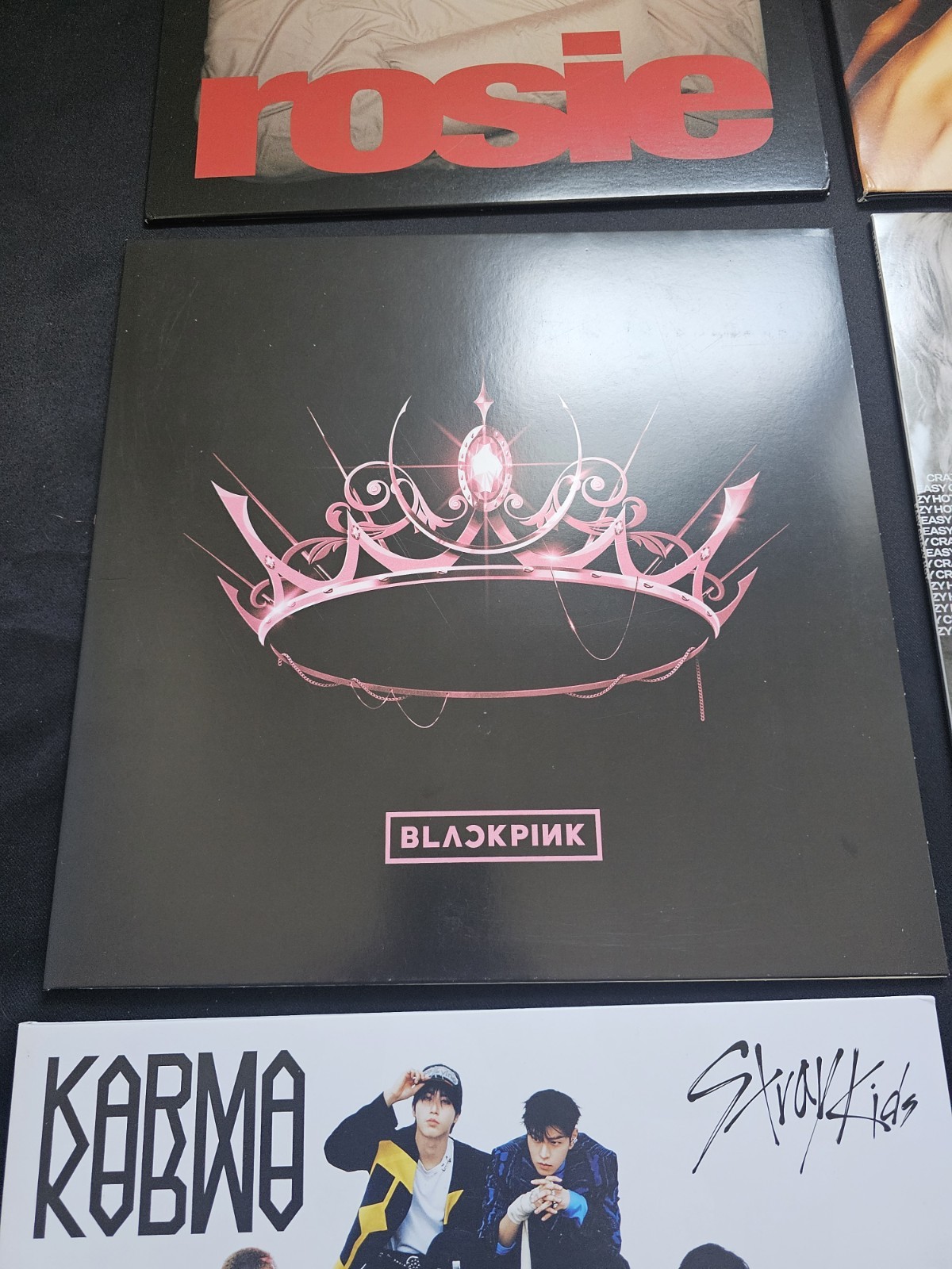 Kpop Vinyls Lp Lot Blackpink Twice Stray Kids Le Sserafim Chuu Jisoo Lisa Rosie)