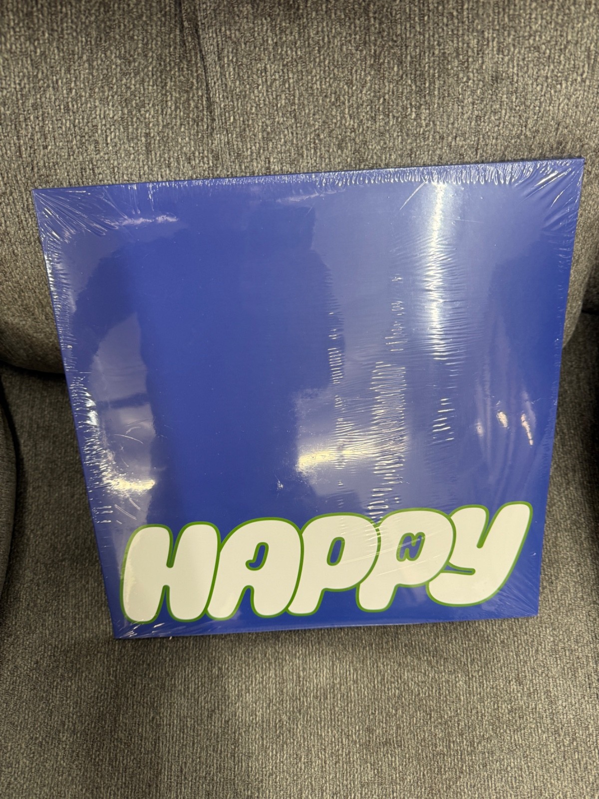 BTS Jin – Happy EP Blue Vinyl with Photocard and Photobook BRAND NEW SEALED