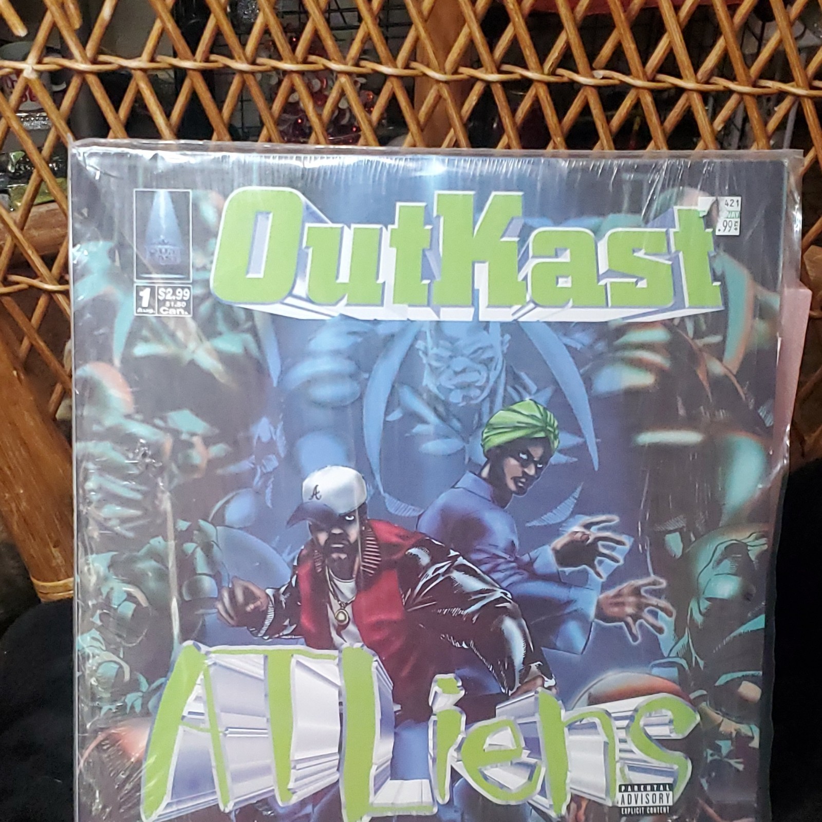 OutKast ATLiens 1996 LaFace Records 73008-26029-1 Rap/Hip Hop Vinyl LP