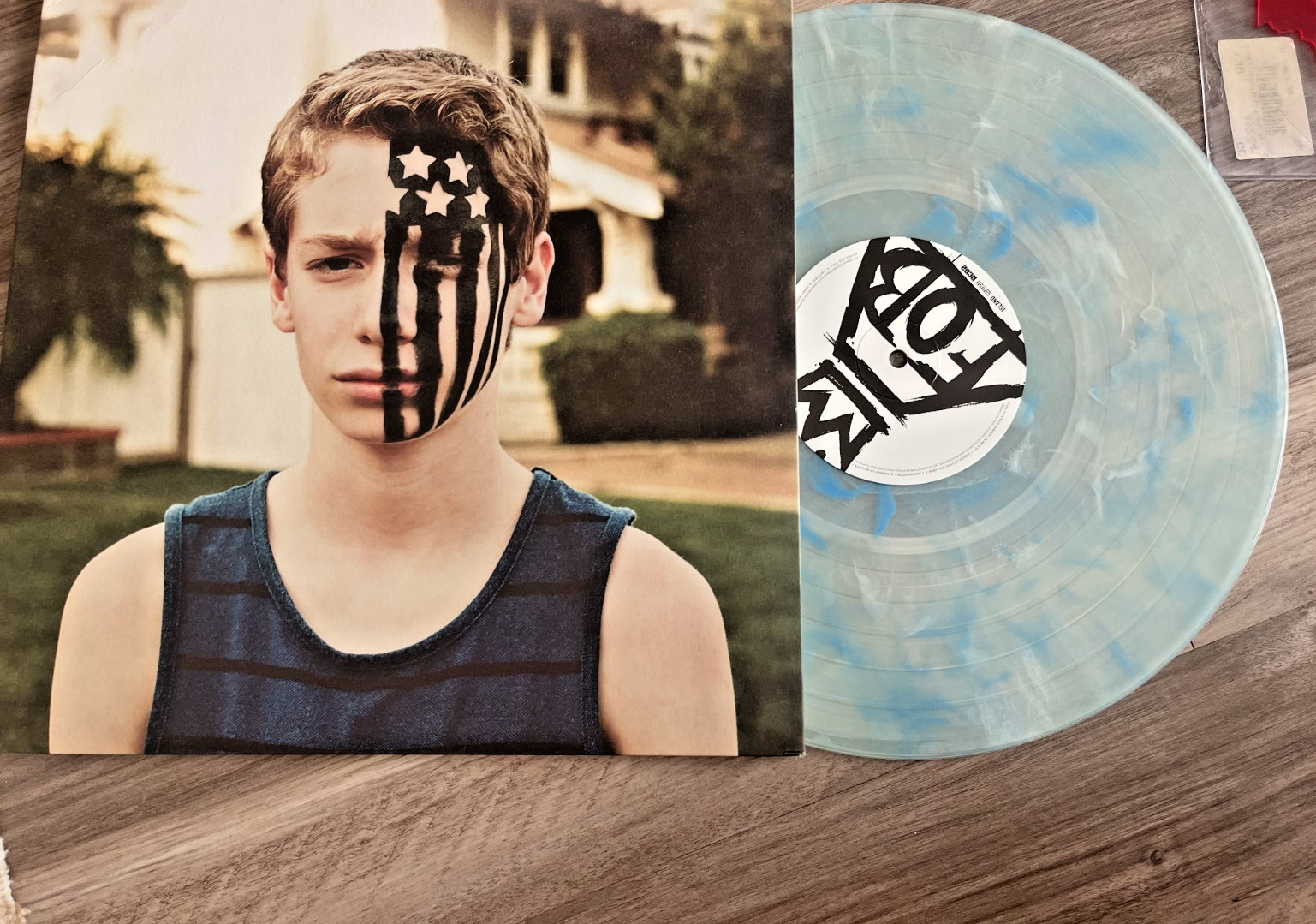 Fall Out Boy AMERICAN BEAUTY / AMERICAN PSYCHO – Custom BLUE Vinyl
